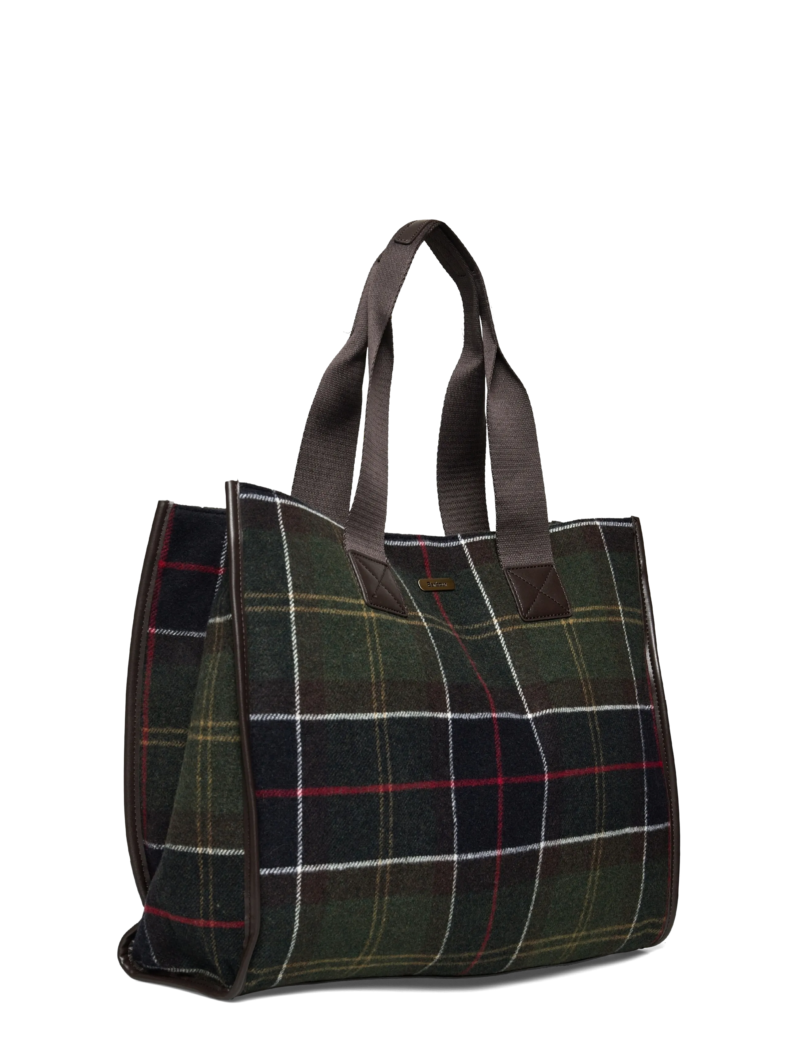 Barbour - Barbour Turnberry Tartan Tote Bag - olive - 2