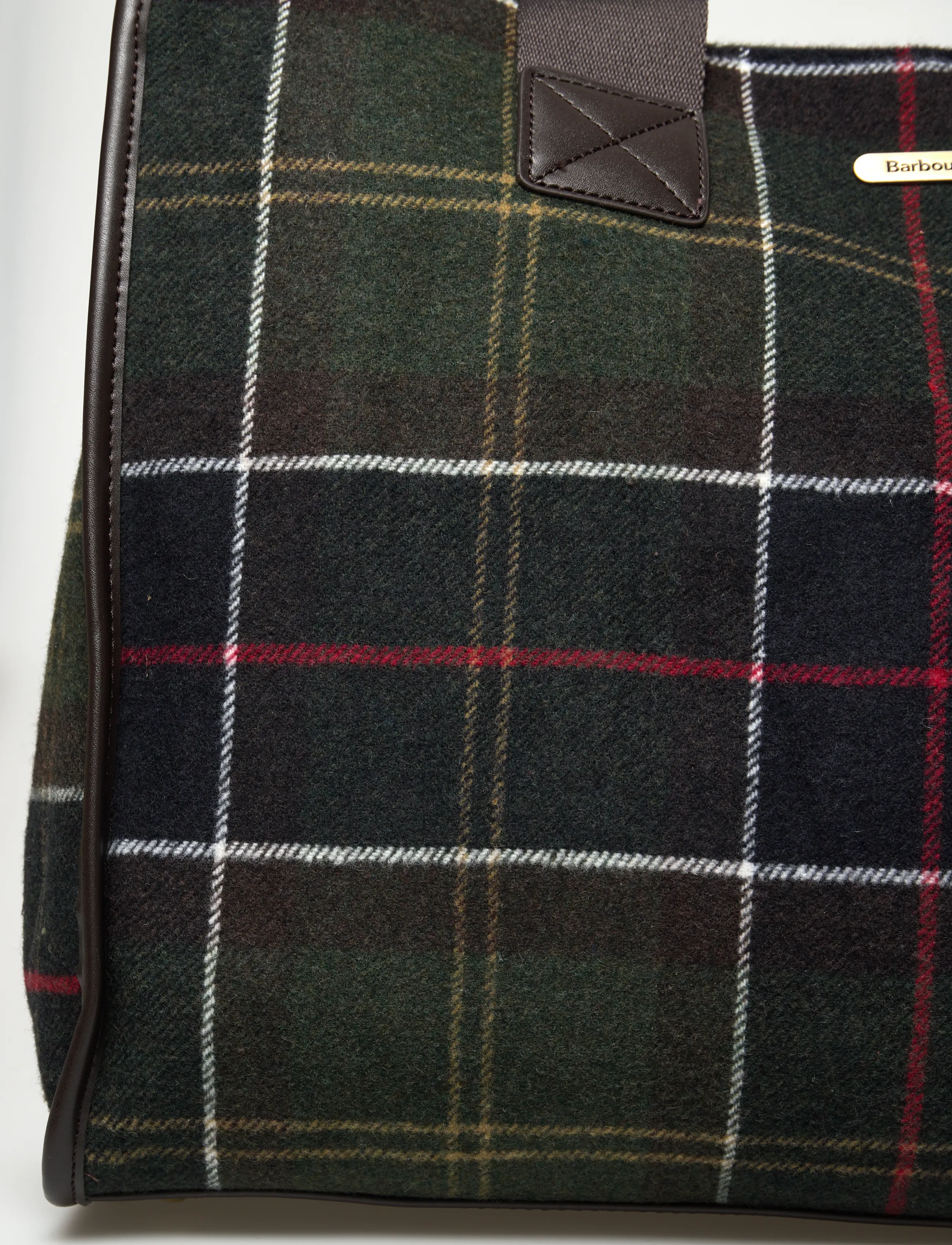 Barbour - Barbour Turnberry Tartan Tote Bag - olive - 3