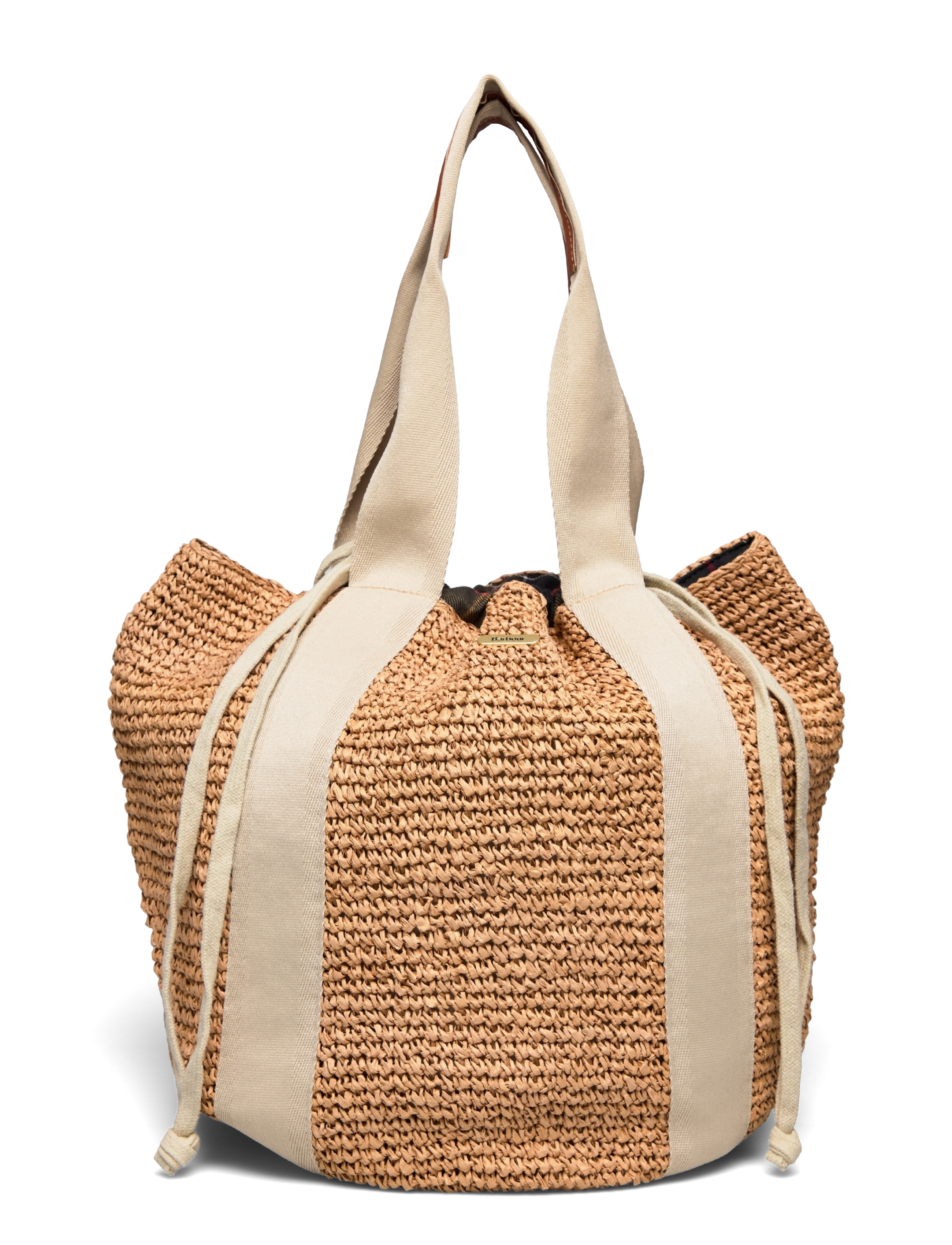 Barbour Barbour Lily Beach Tot - Shoppere & Tote Bags - NATURAL / beige
