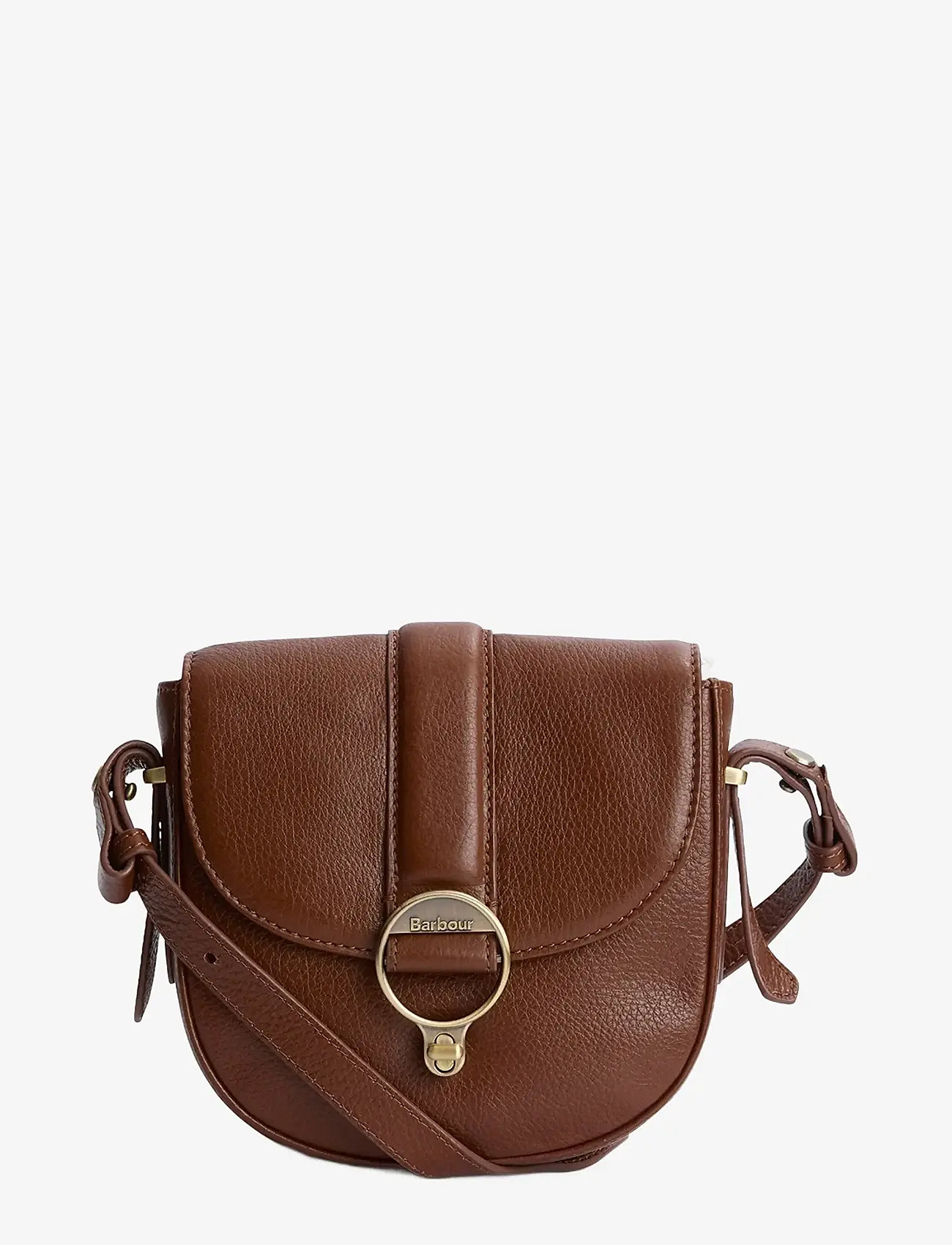 Barbour - Barbour Elm Leather Ba - crossbody bags - brown - 0