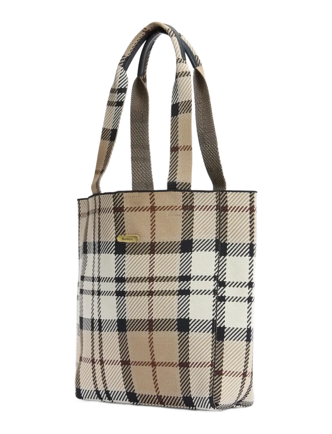 Barbour - Barbour Layla Shopper - ietilpīgas somas - rosewood tartan - 2