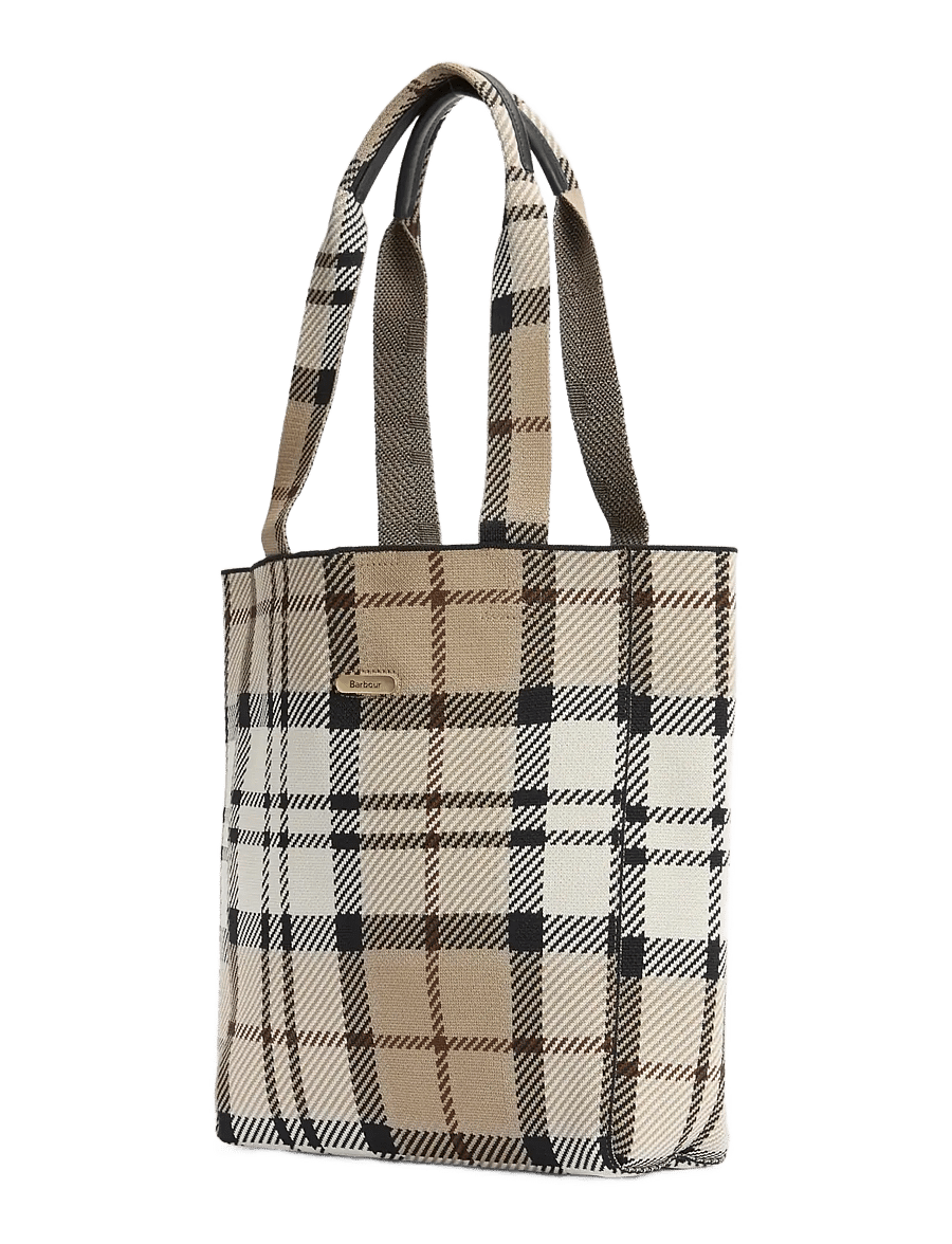 Barbour - Barbour Layla Shopper - ietilpīgas somas - rosewood tartan - 2