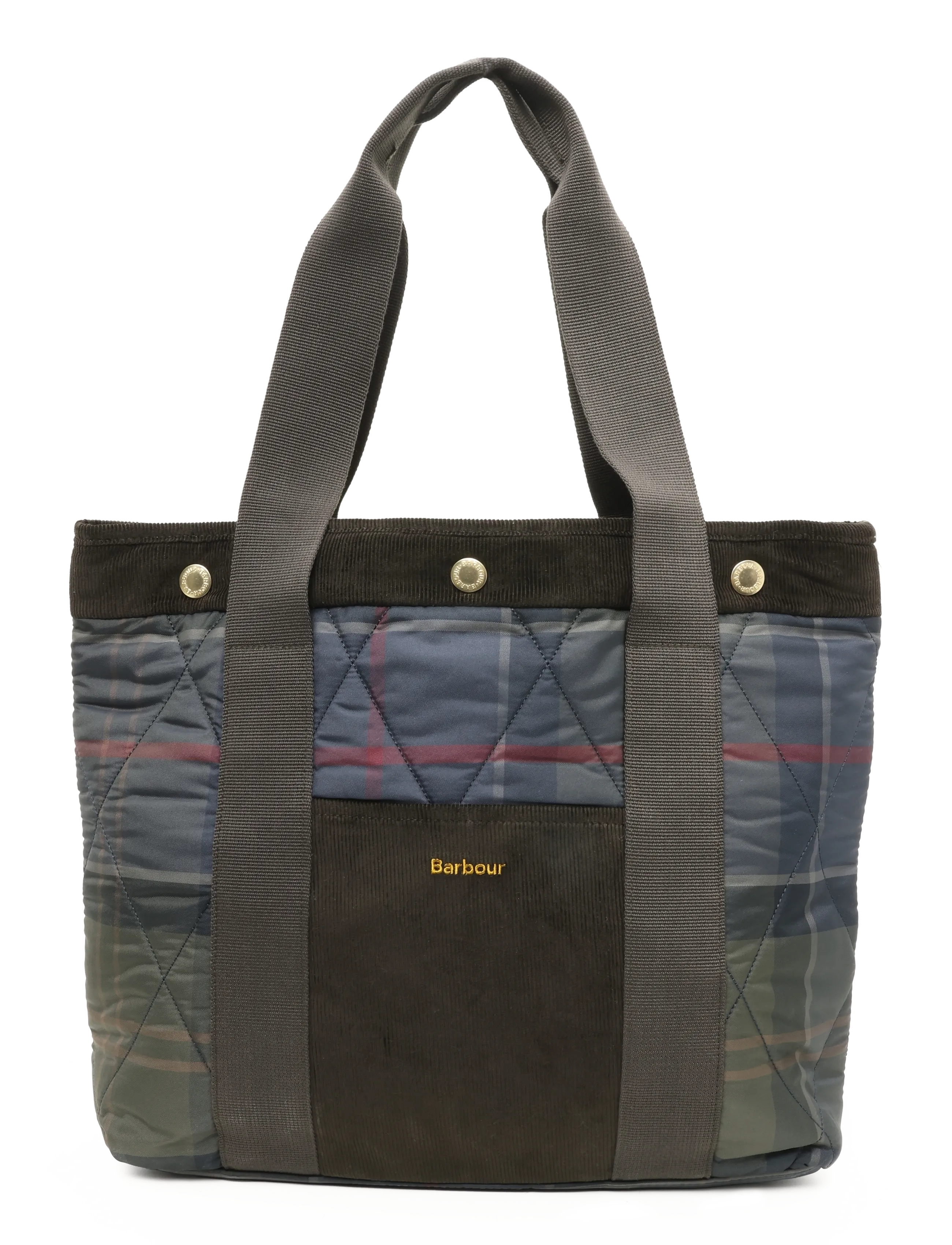 Barbour Barbour Healy Tartan Tote Bag -  - SHADOW CLASSIC TARTAN / blue