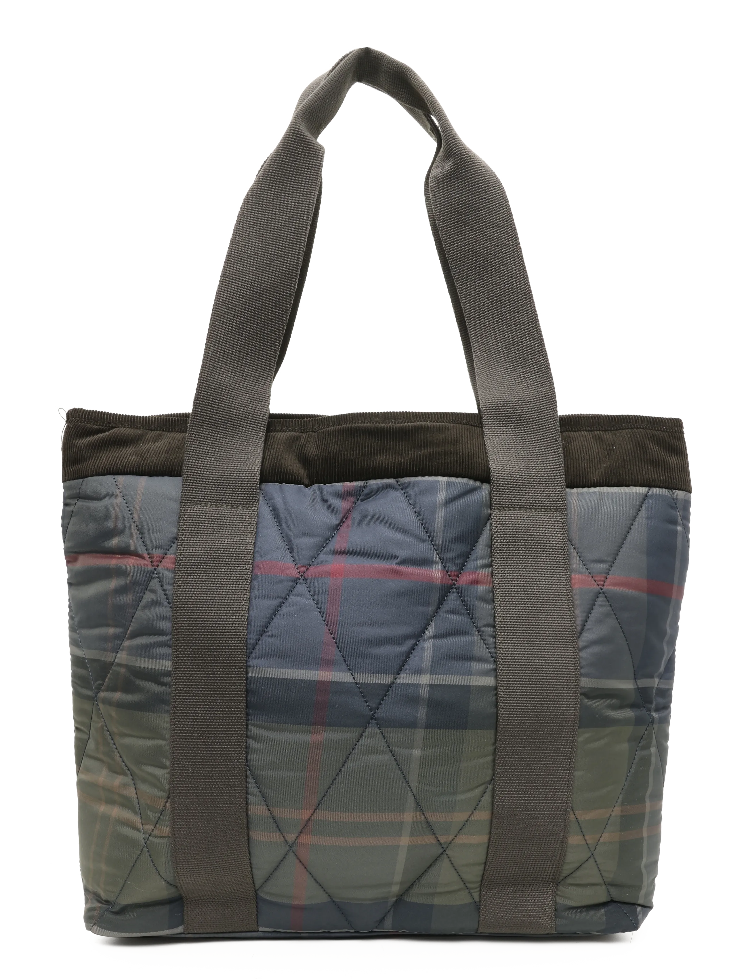 Barbour - Barbour Healy Tartan Tote Bag - tote bags - shadow classic tartan - 1