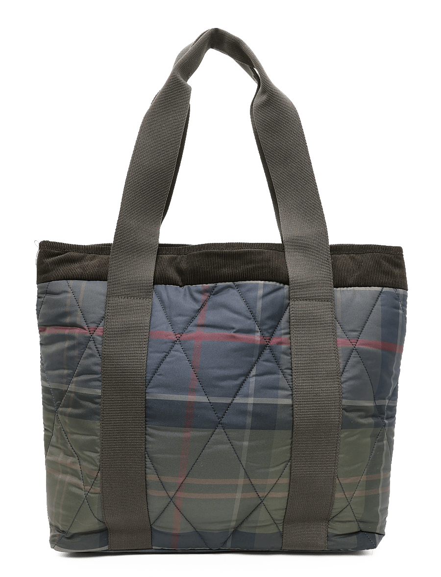Barbour - Barbour Healy Tartan Tote Bag - tote bags - shadow classic tartan - 1