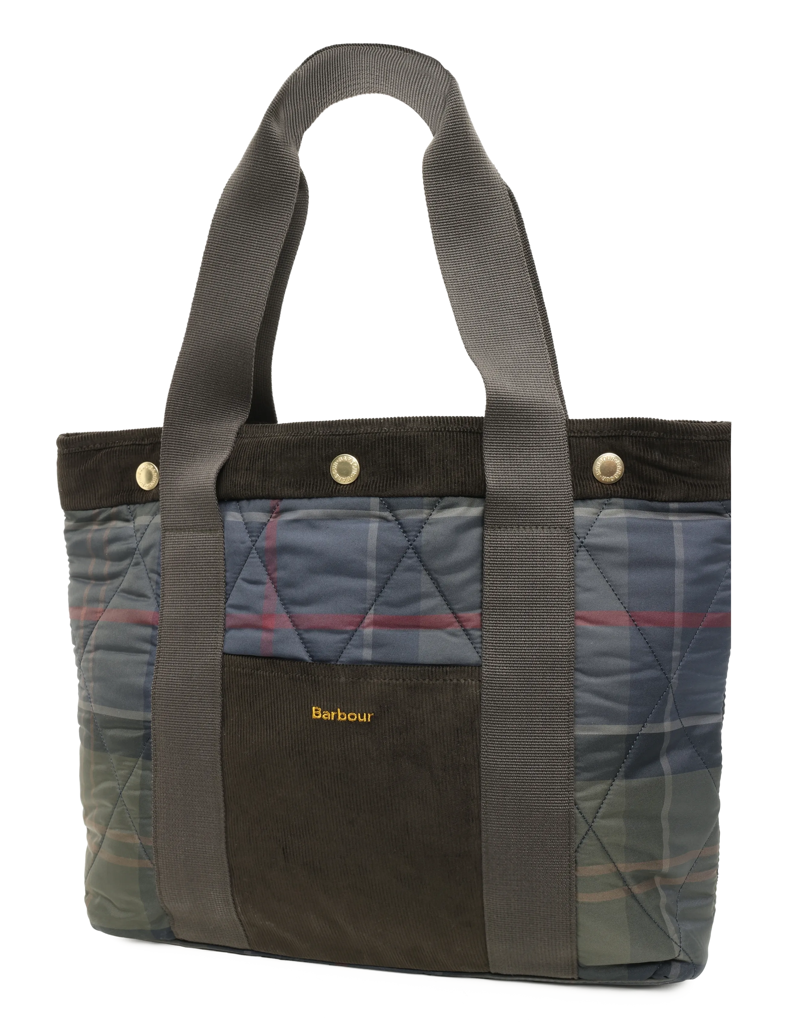 Barbour - Barbour Healy Tartan Tote Bag - tote bags - shadow classic tartan - 2