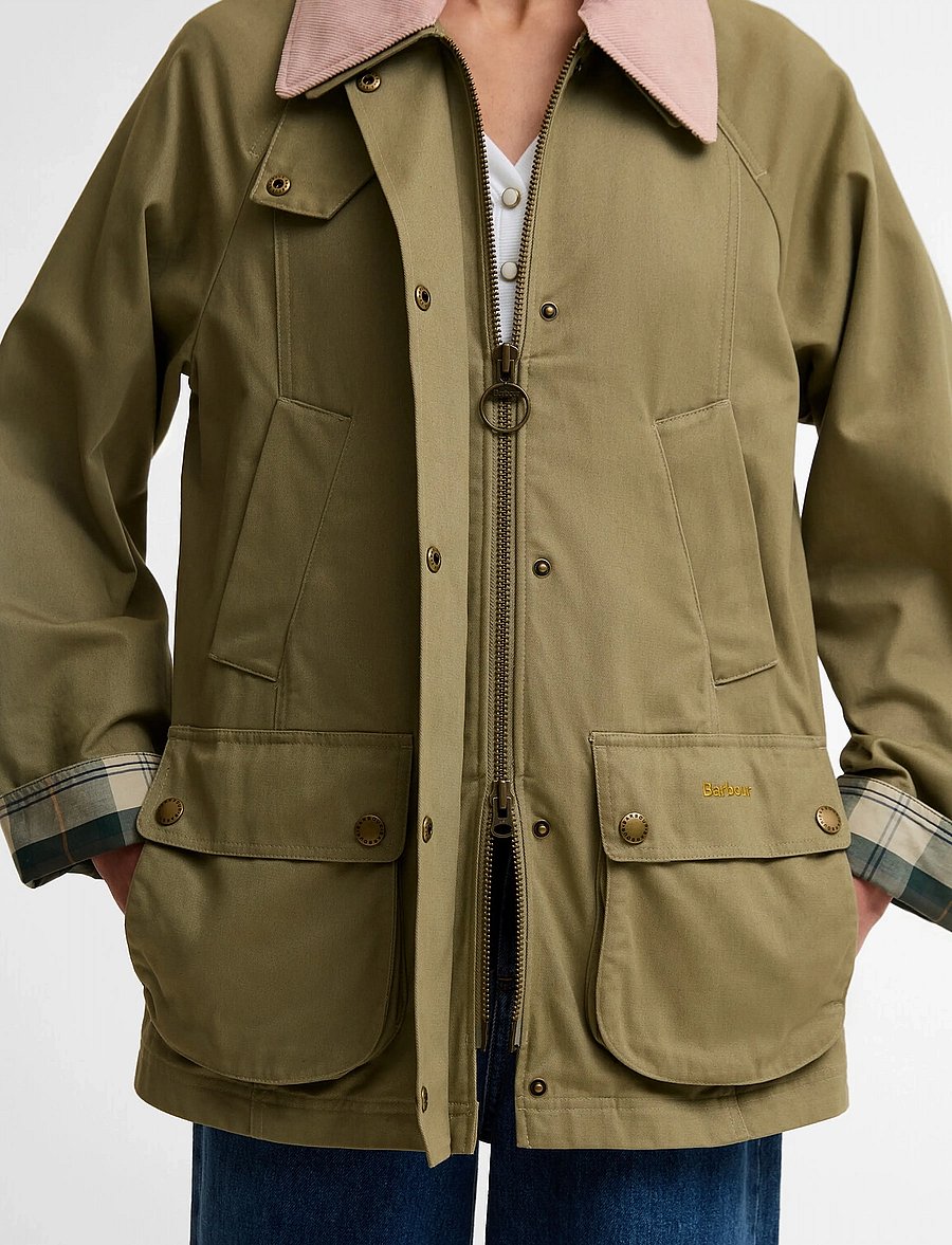 Barbour - Barbour Mod Beadnell - kevadjoped - bleached olive/ancient/ga - 2