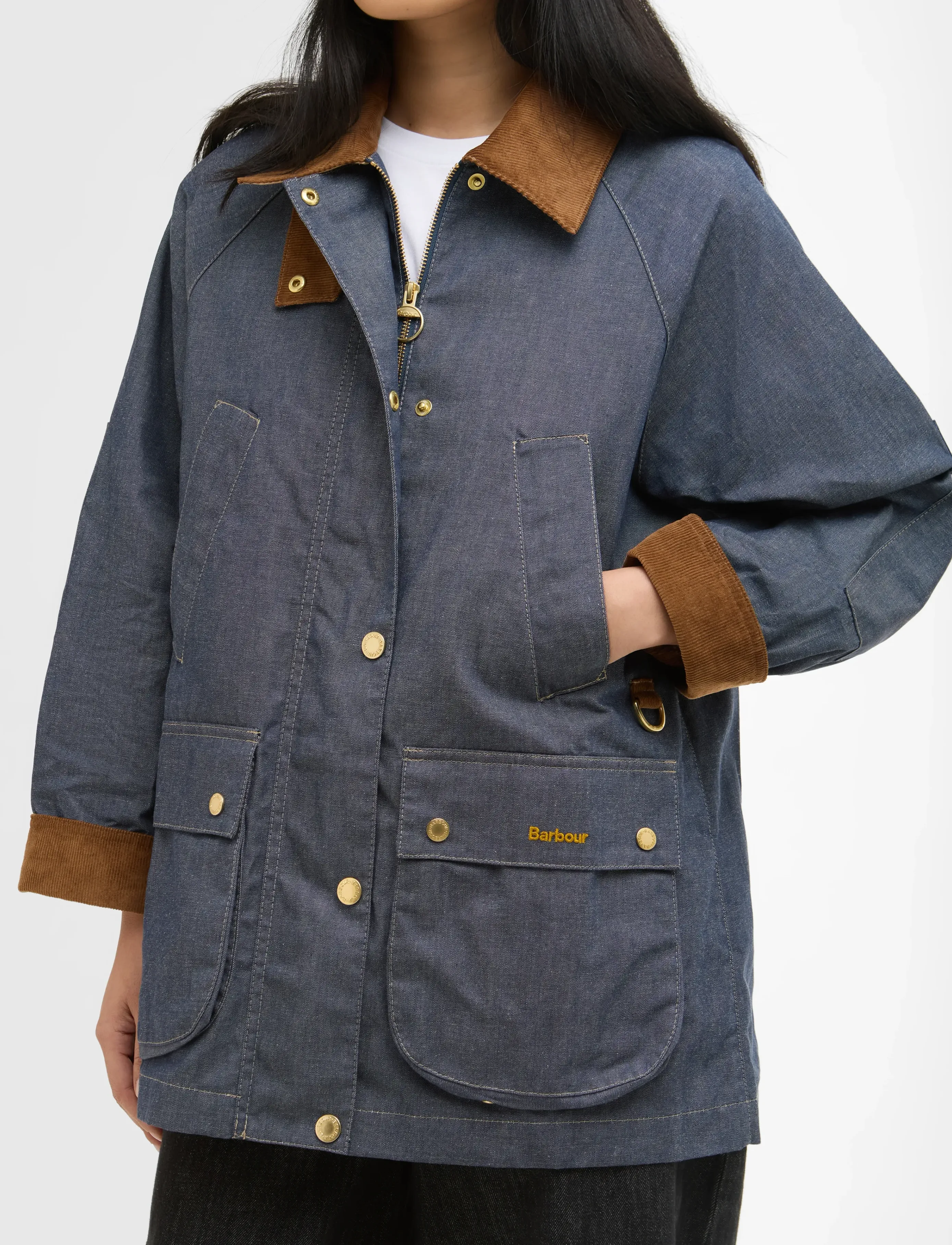 Barbour - Barbour Asker Casual - spring jackets - indigo / dress - 3