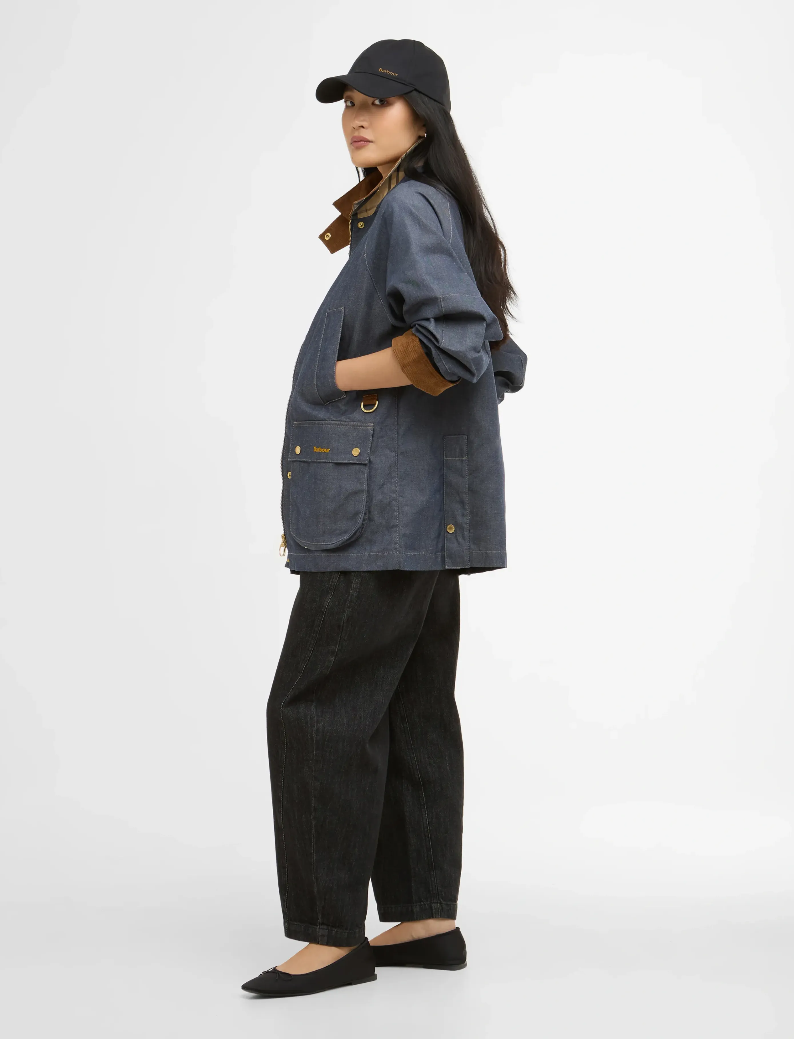 Barbour - Barbour Asker Casual - spring jackets - indigo / dress - 4