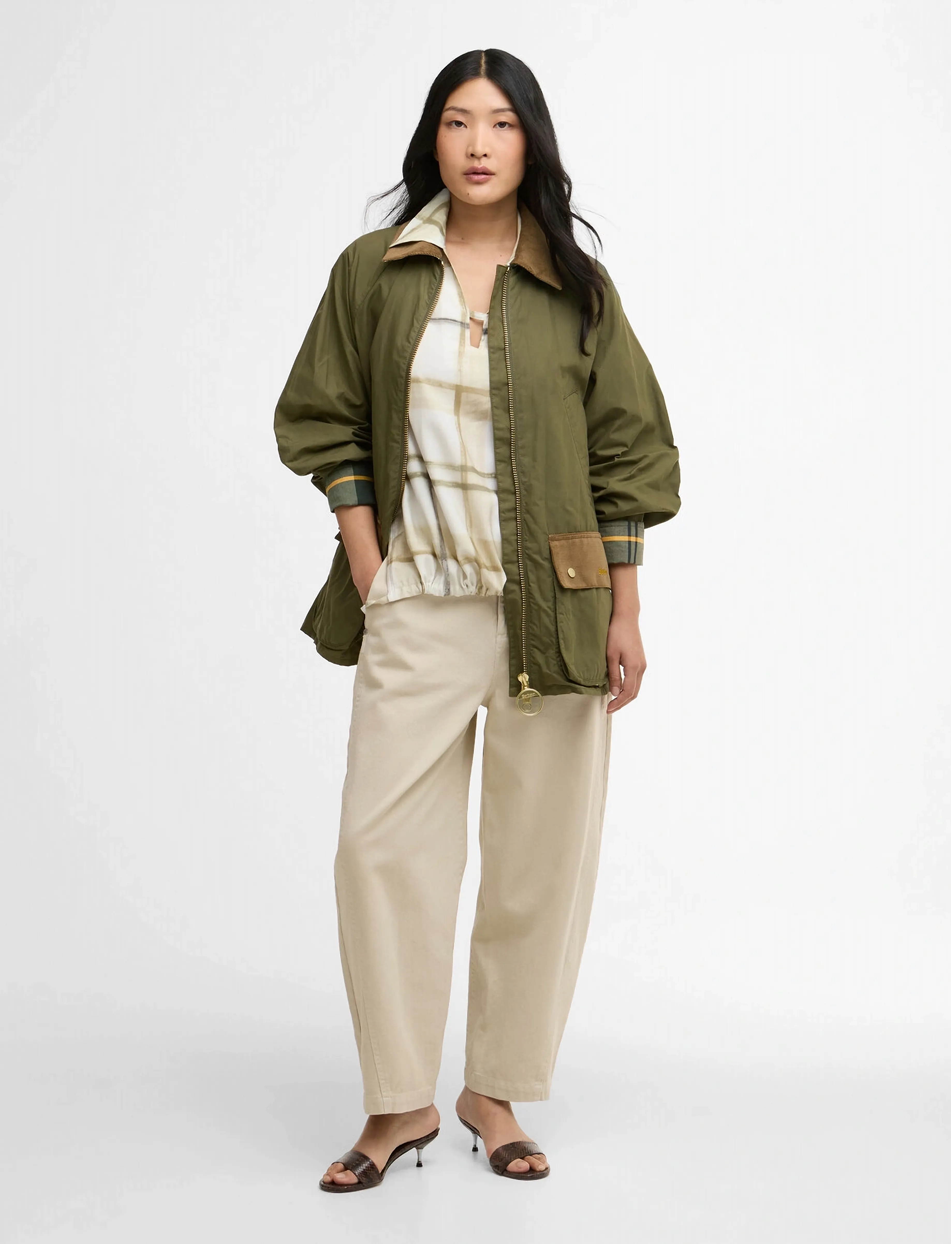 Barbour - Barbour Laneshaw Casua - spring jackets - dusky green /ancient - 2