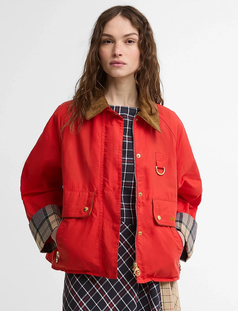 Barbour - Barbour Mackworth Casu - utility-jacken - vermillion/dress - 0