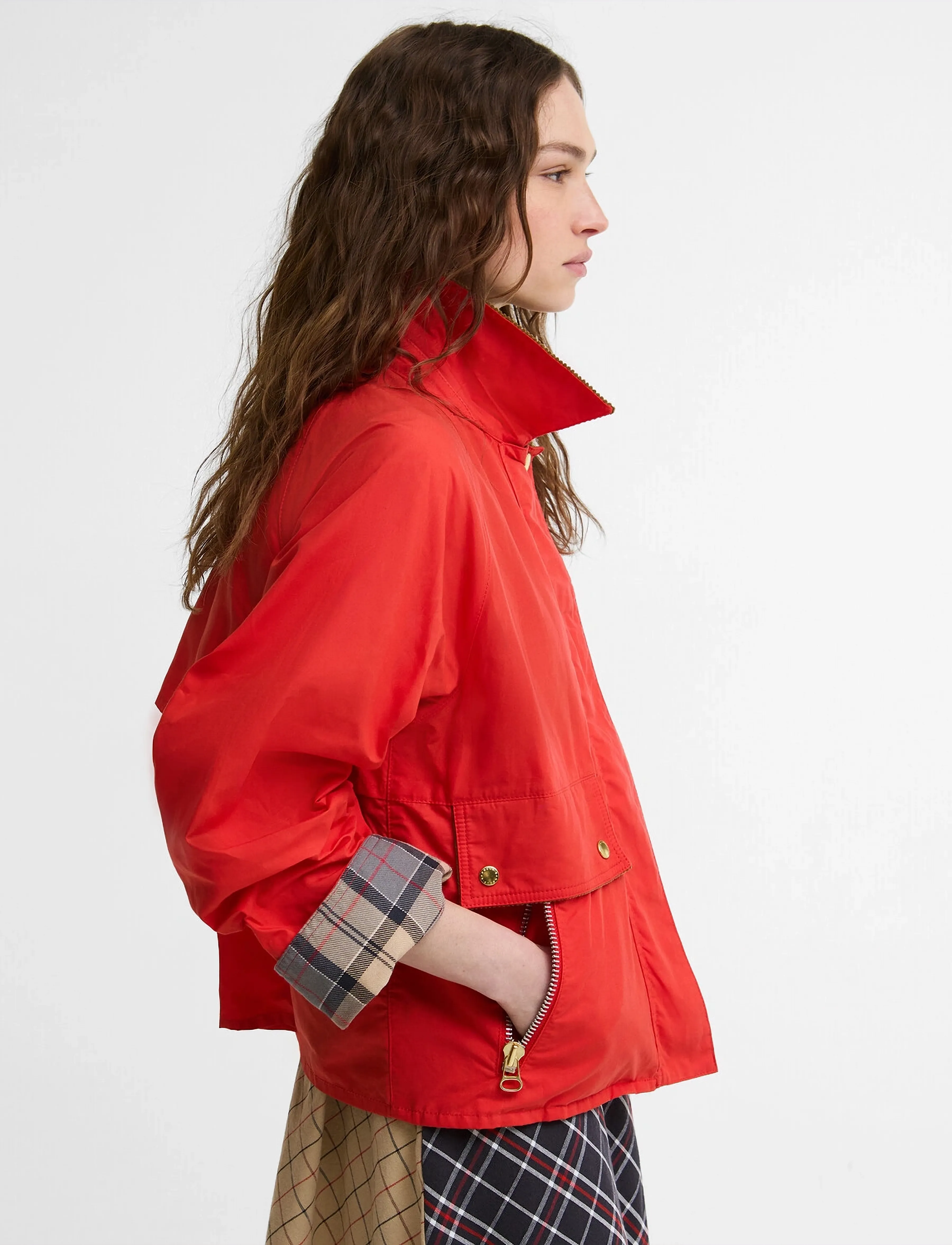 Barbour - Barbour Mackworth Casu - darba stila jakas - vermillion/dress - 3