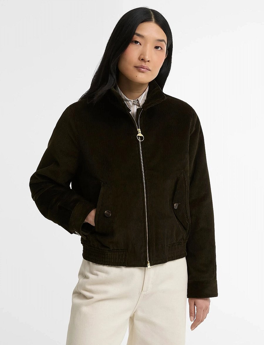 Barbour - Barbour Overton Casual Jacket - bomberjakker - olive/shadow classic - 0