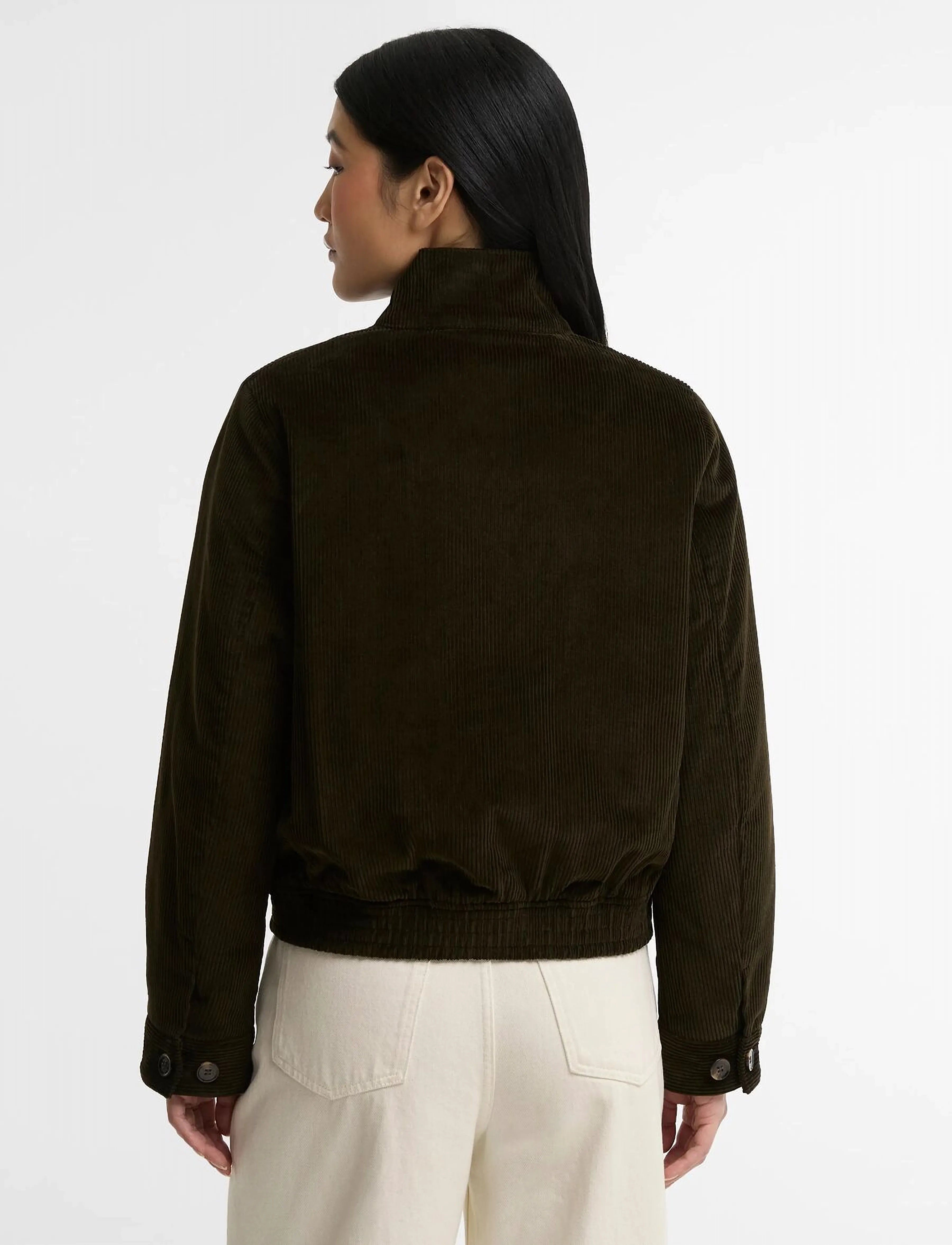 Barbour - Barbour Overton Casual Jacket - bomberjakker - olive/shadow classic - 4