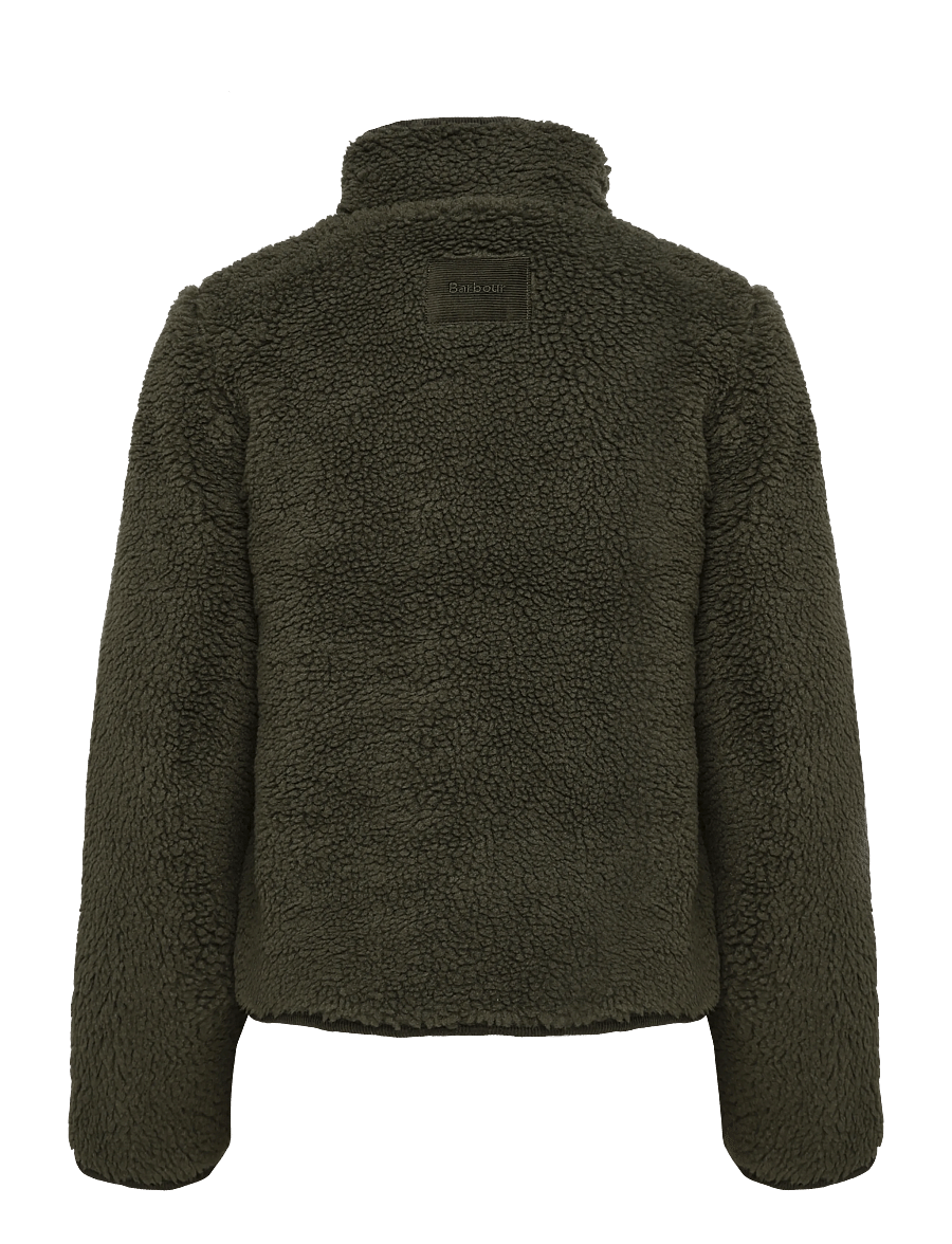 Barbour - Barbour Elenora Casual Fleece Jacket - talvejoped - olive - 2