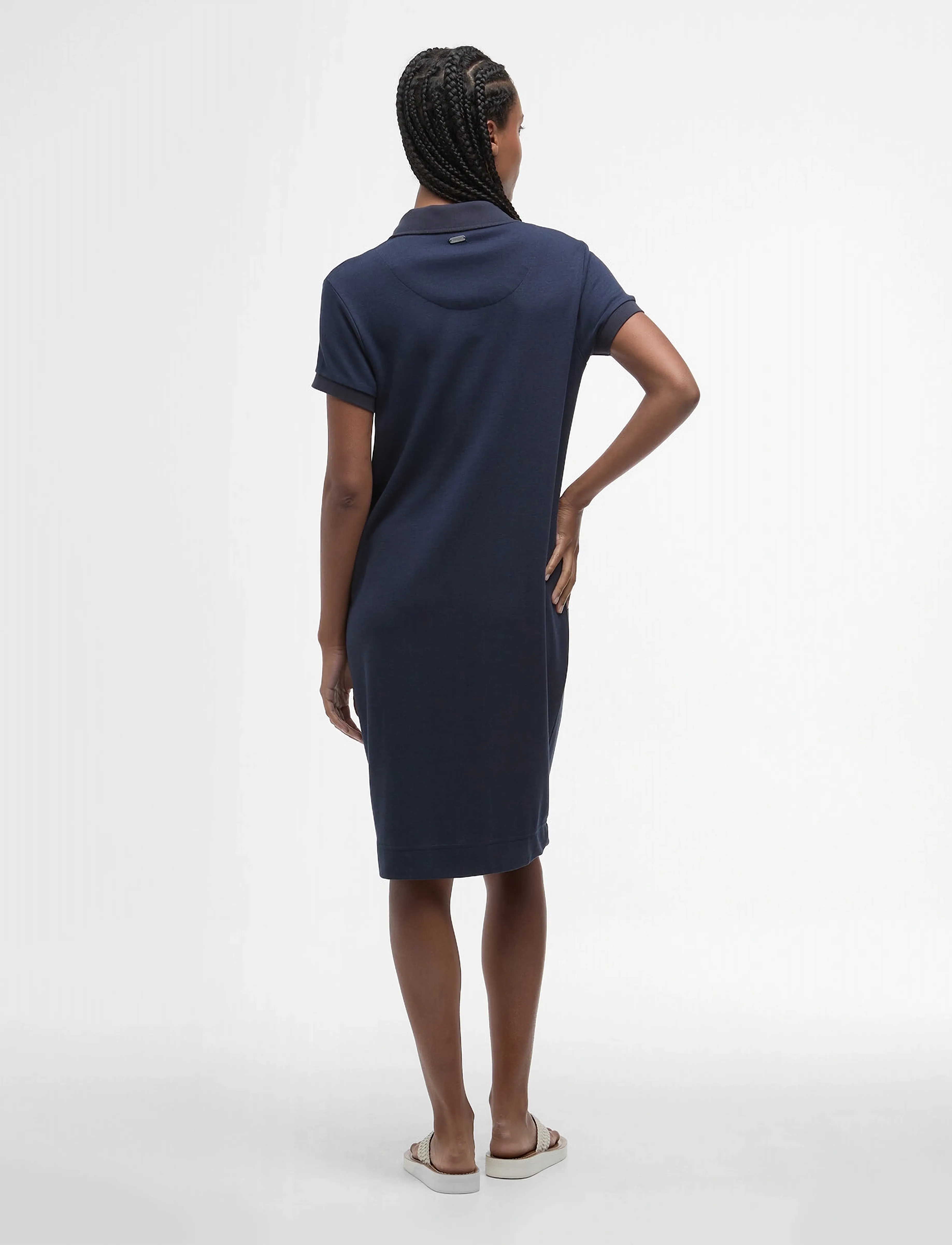 Barbour - Barbour Polo Dress - t-shirt dresses - navy - 2