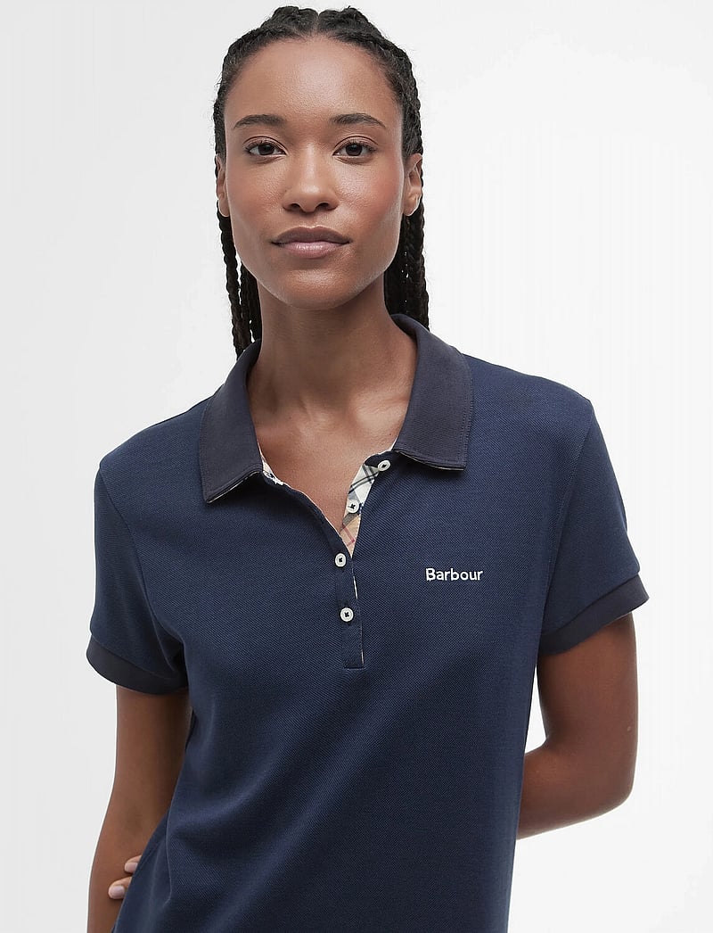 Barbour - Barbour Polo Dress - t-shirtkjoler - navy - 3