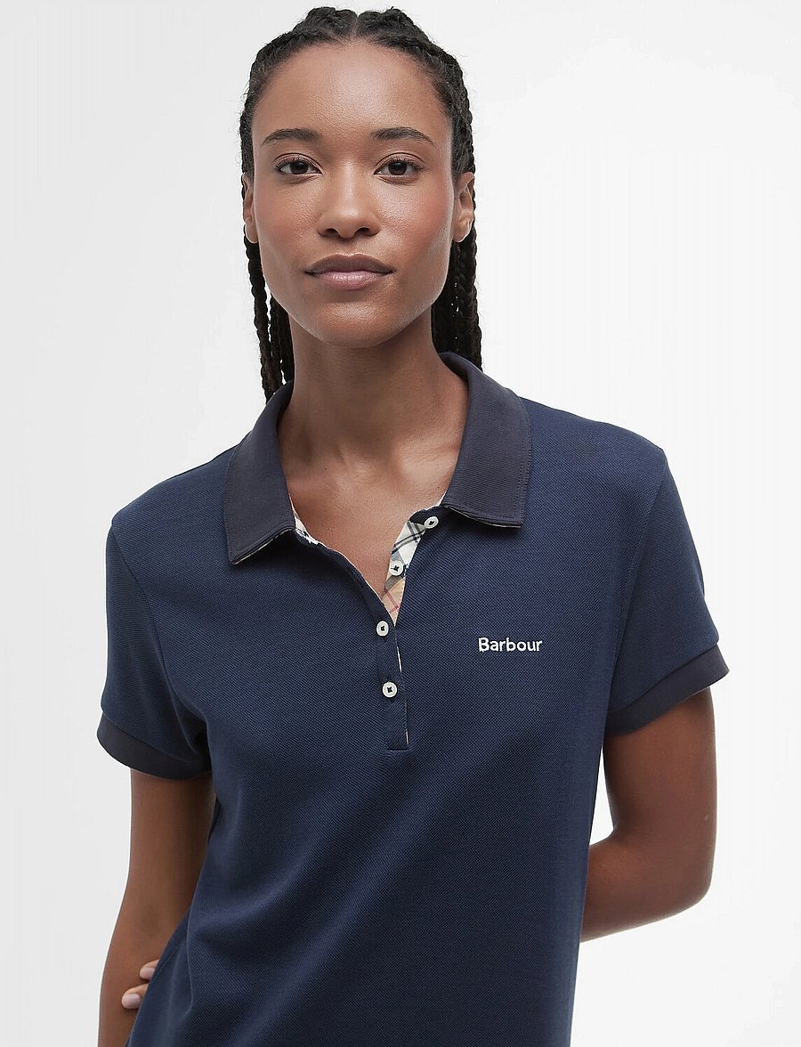 Barbour - Barbour Polo Dress - t-skjortekjoler - navy - 3