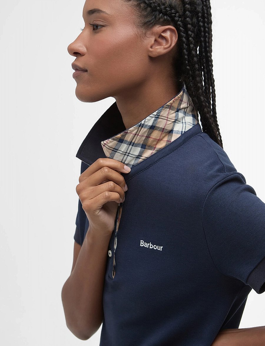 Barbour - Barbour Polo Dress - t-shirt-kleider - navy - 4