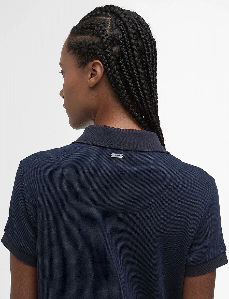 Barbour - Barbour Polo Dress - t-shirt-kleider - navy - 5