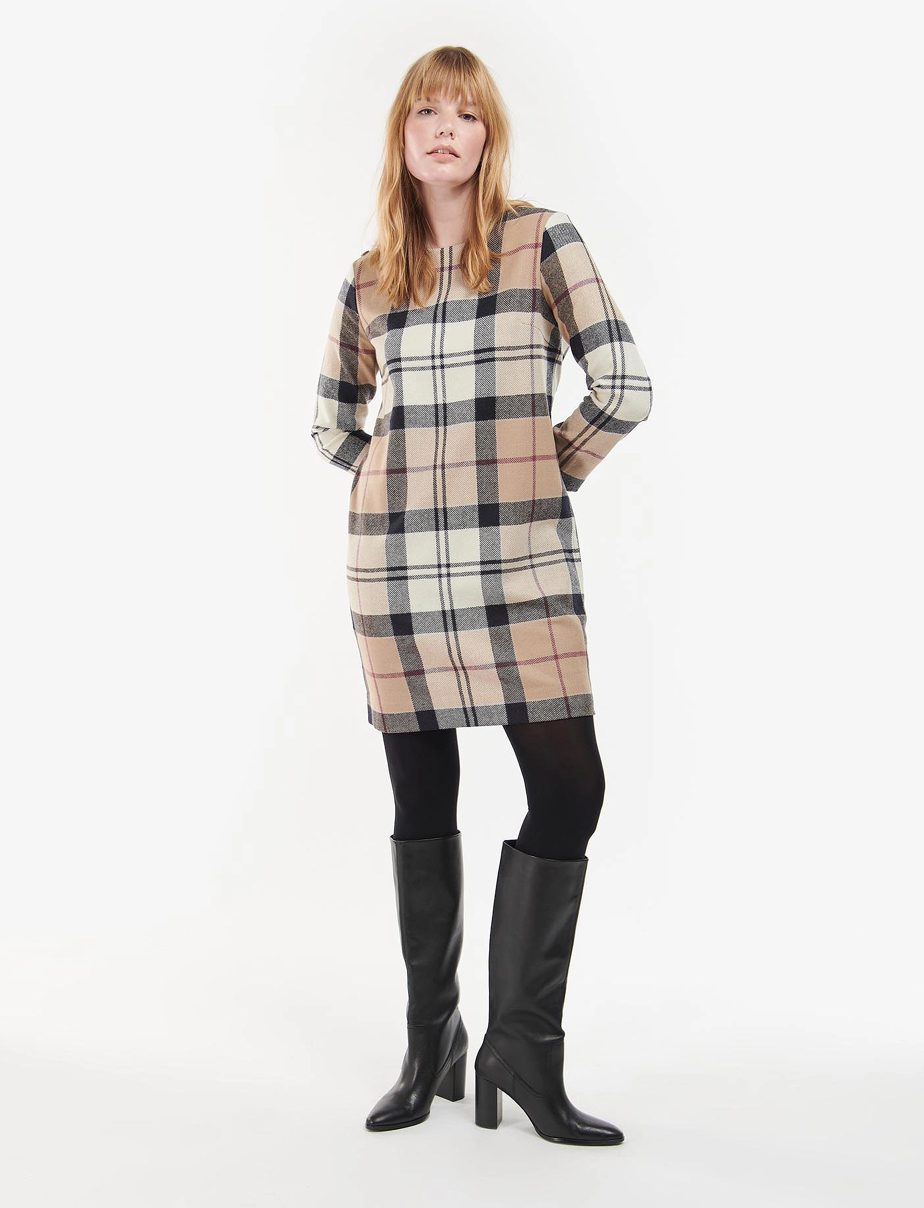 Barbour - Barbour Nancy Dress - rosewood tartan - 4