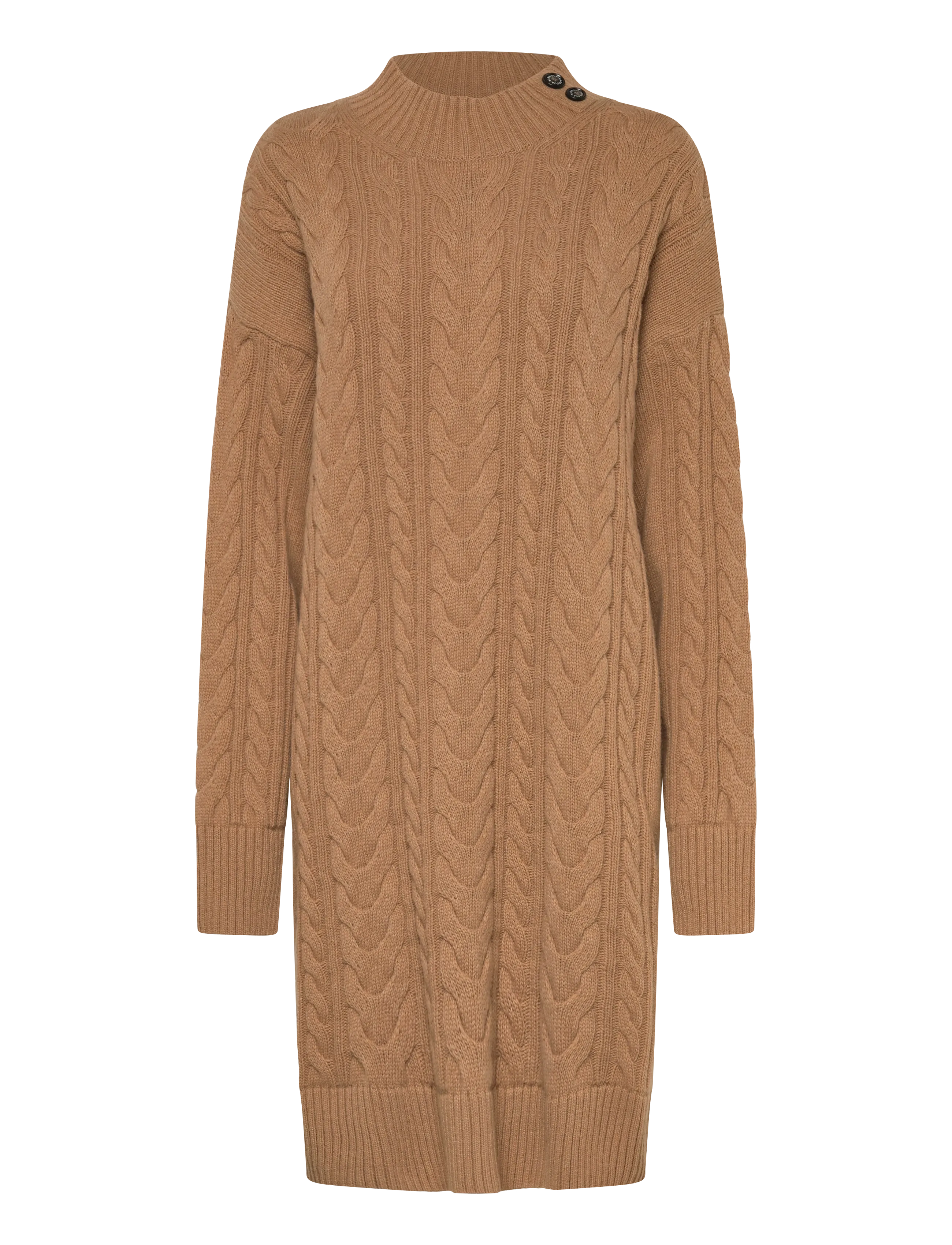 Barbour Barbour Belford Knitted Mini Dress - Tøj - BEIGE / beige