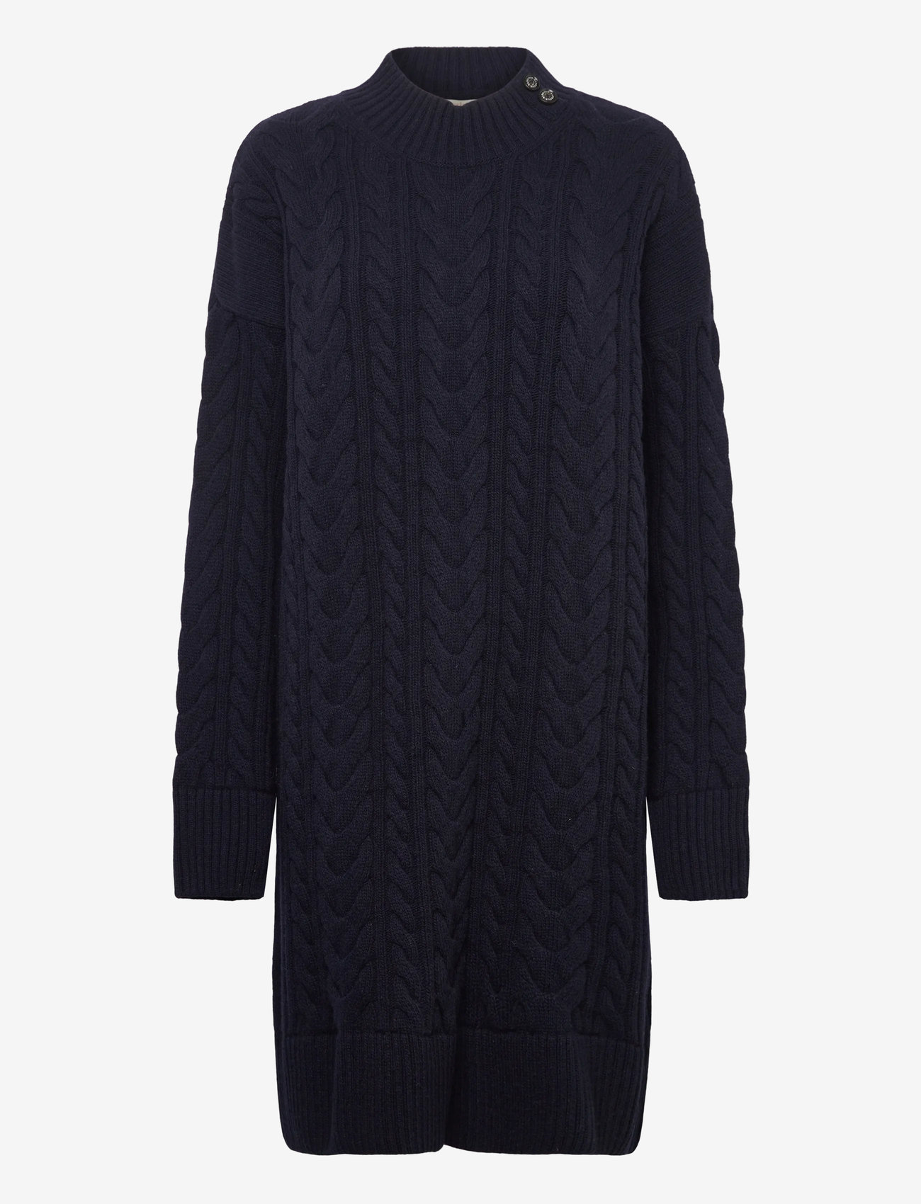 Barbour - Barbour Belford Knitted Mini Dress - strikkjoler - navy - 0
