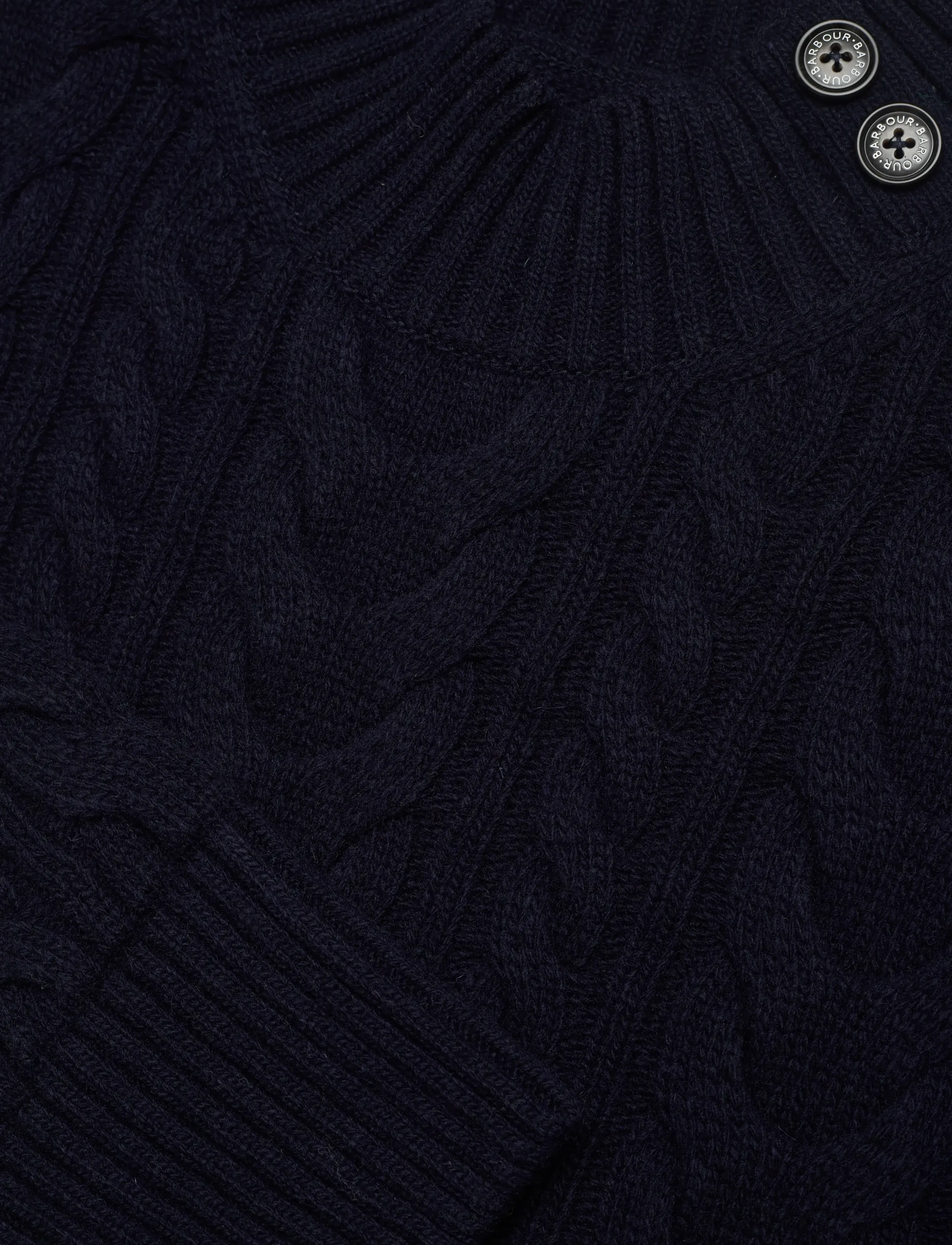 Barbour - Barbour Belford Knitted Mini Dress - knitted dresses - navy - 2