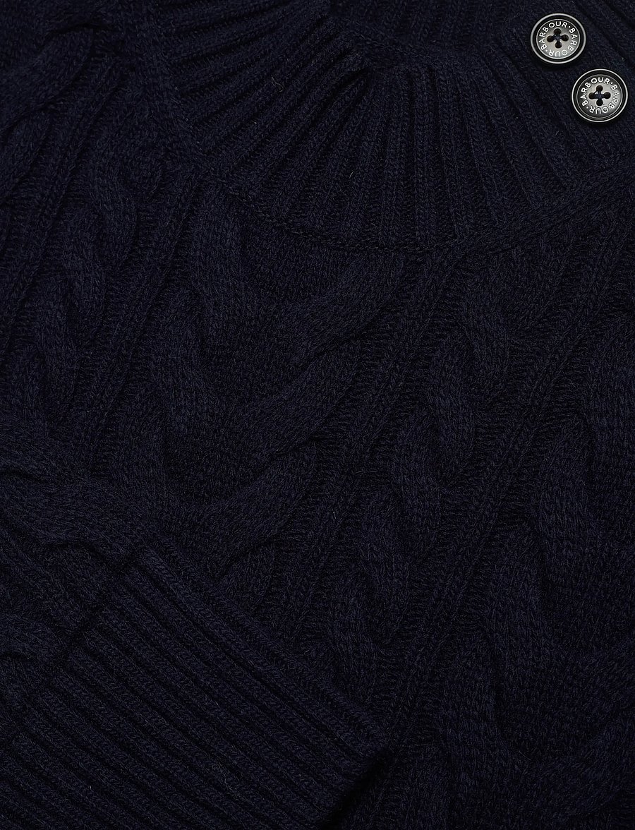 Barbour - Barbour Belford Knitted Mini Dress - knitted dresses - navy - 2