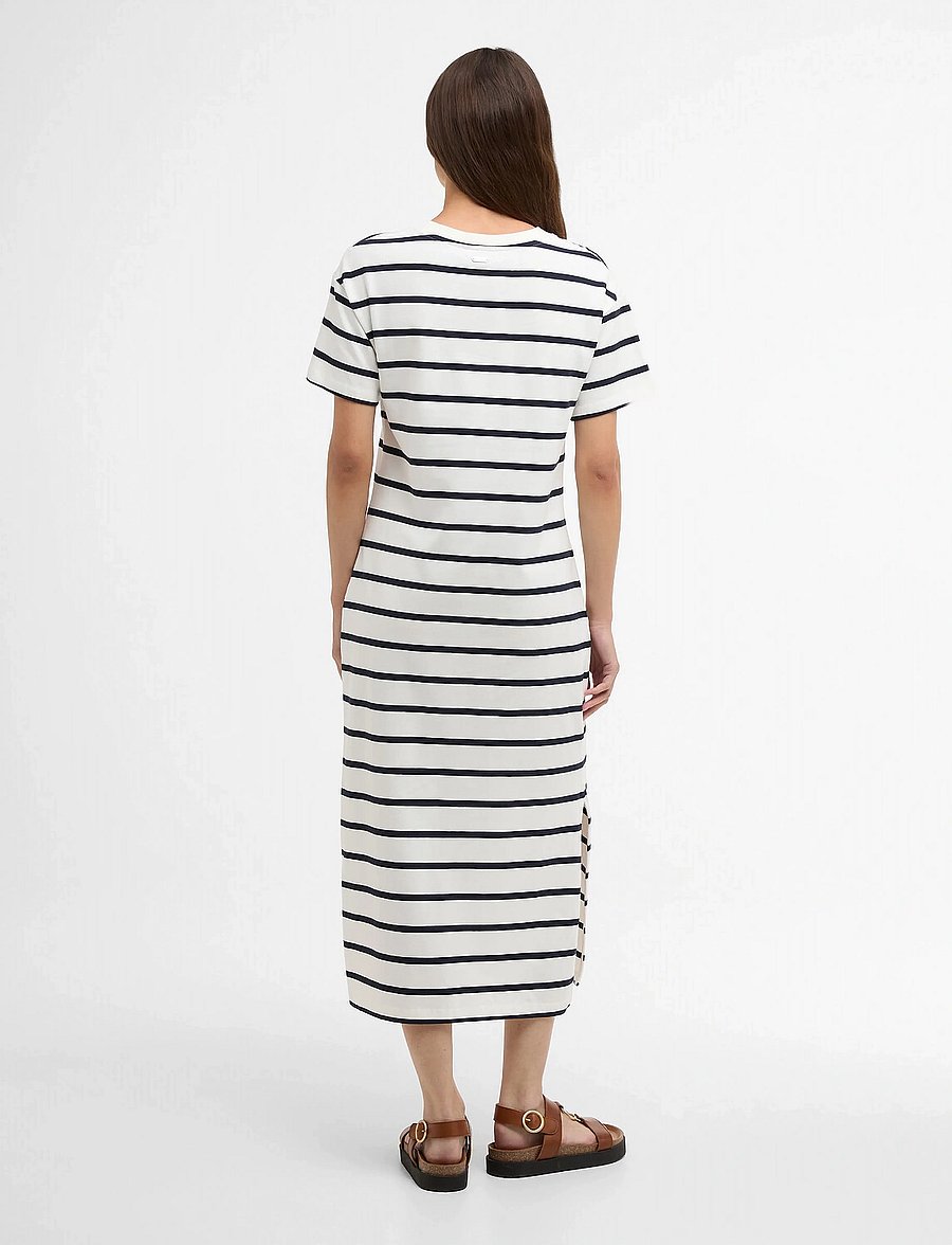 Barbour - Barbour Selena Dress - särkkleidid - cloud/navy stripe - 3