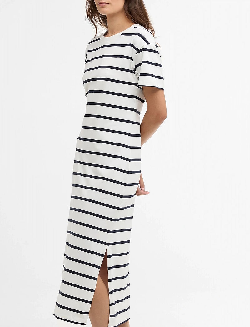 Barbour - Barbour Selena Dress - hemdkleider - cloud/navy stripe - 4