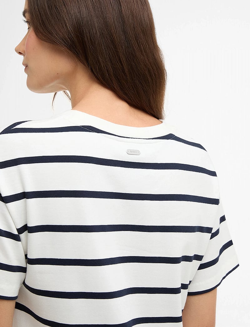Barbour - Barbour Selena Dress - hemdkleider - cloud/navy stripe - 5