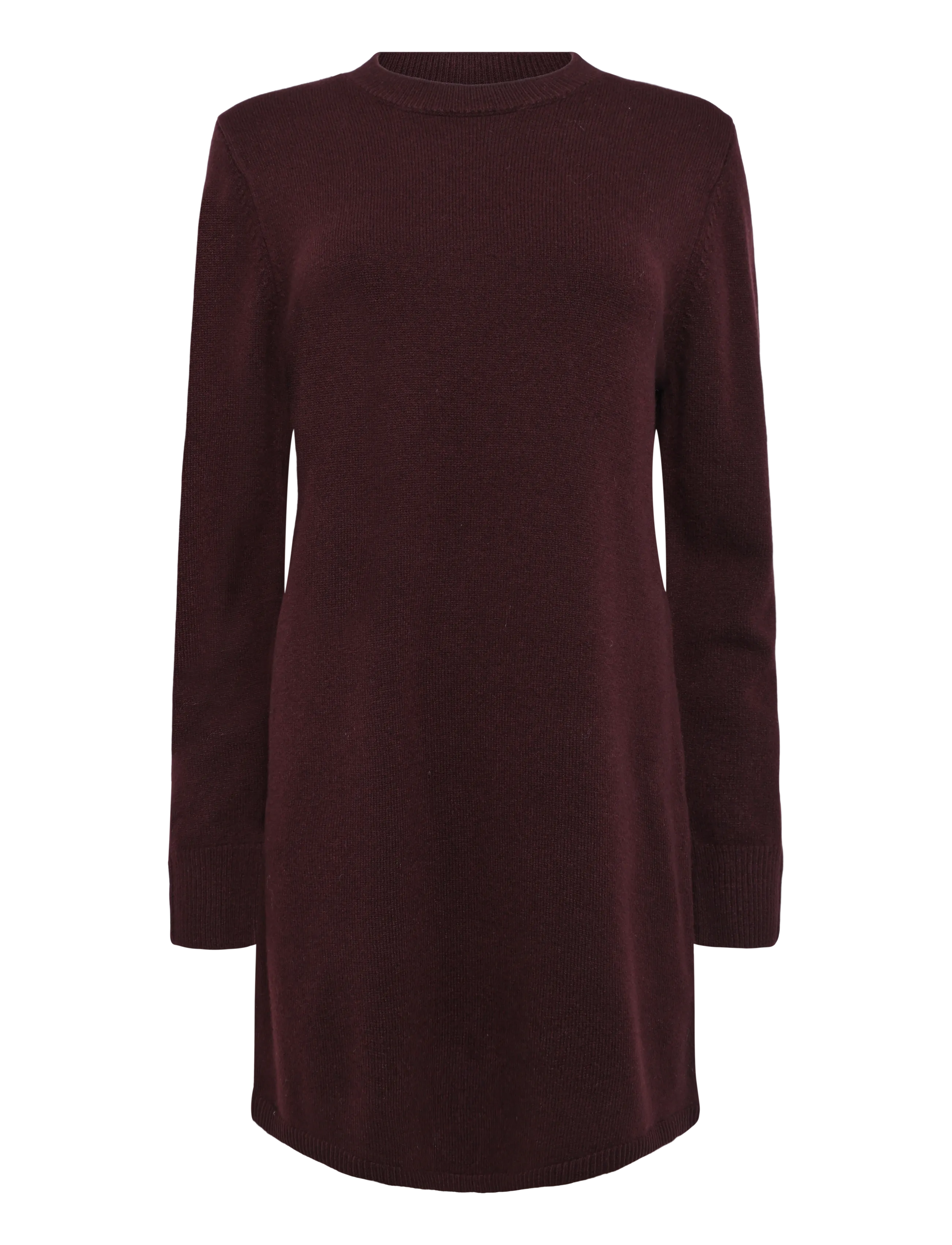 Barbour Barbour May Knitted Mini Dress - Stickade klänningar - FIG / burgundy