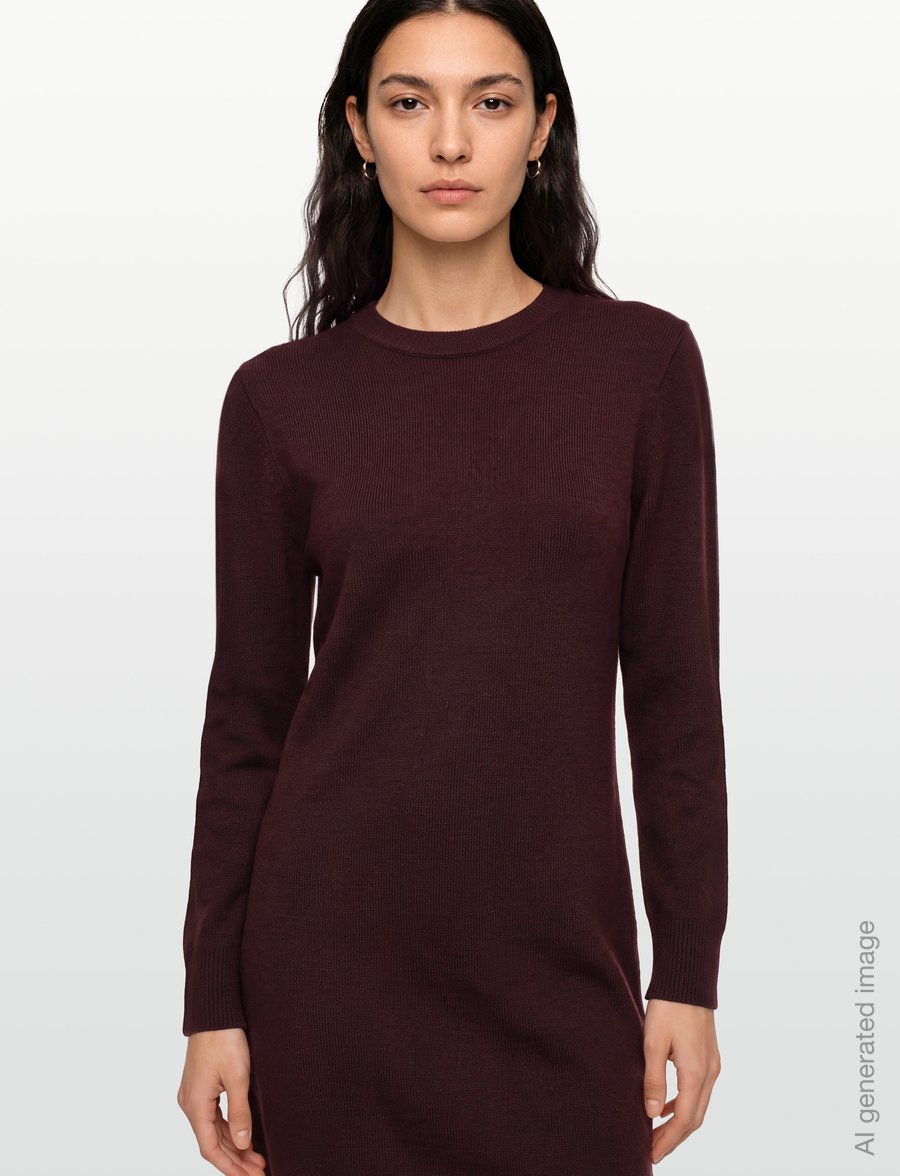 Barbour - Barbour May Knitted Mini Dress - strickkleider - fig - 3