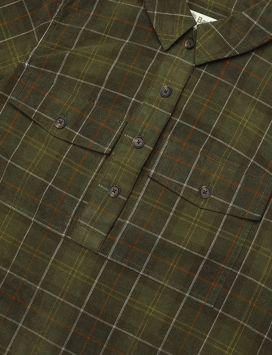 Barbour - Barbour Shae Mini Dress - kurze kleider - sage/classic tartan - 2