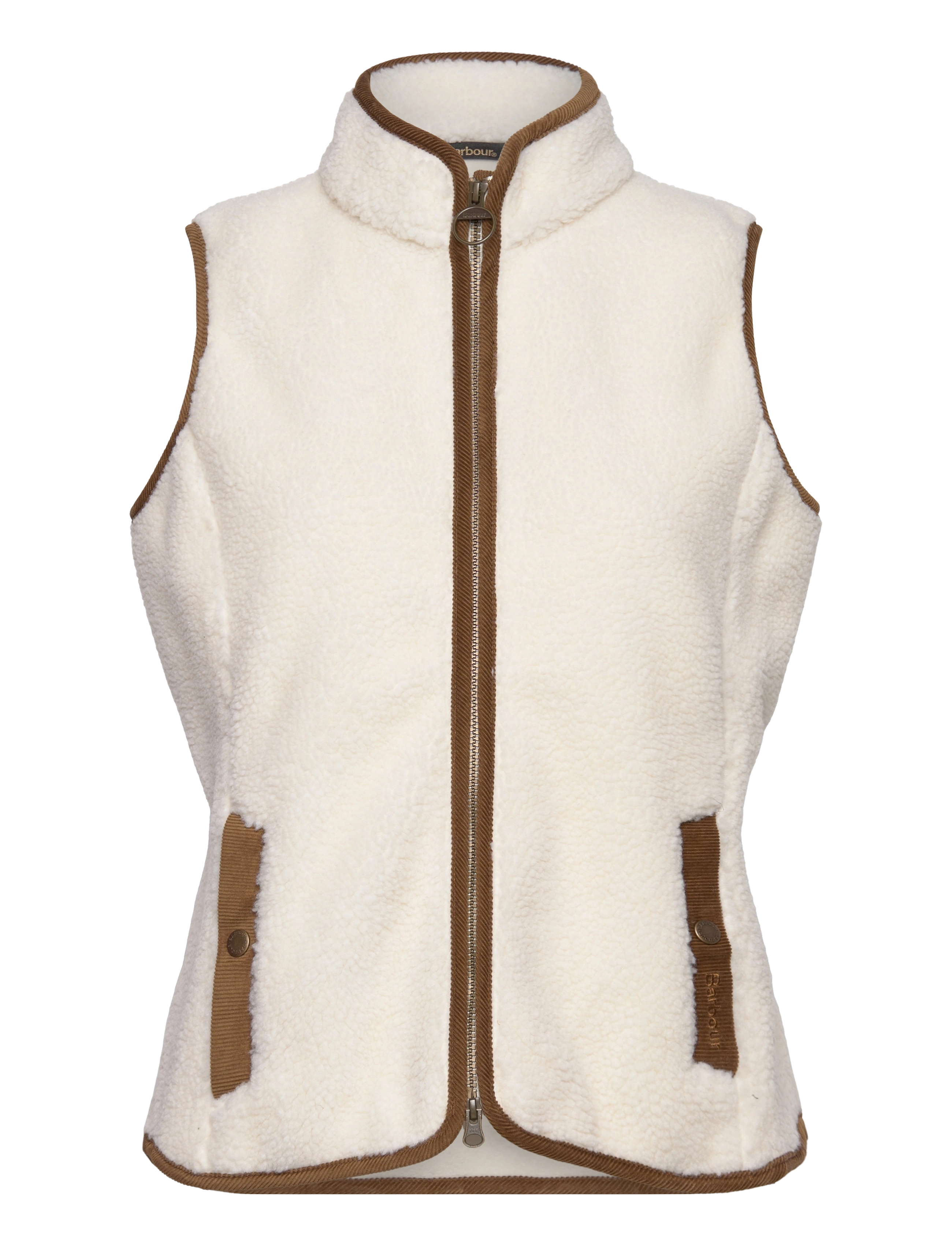 Barbour - Barbour Burford Fleece Gilet - winter pearl/classic - 1