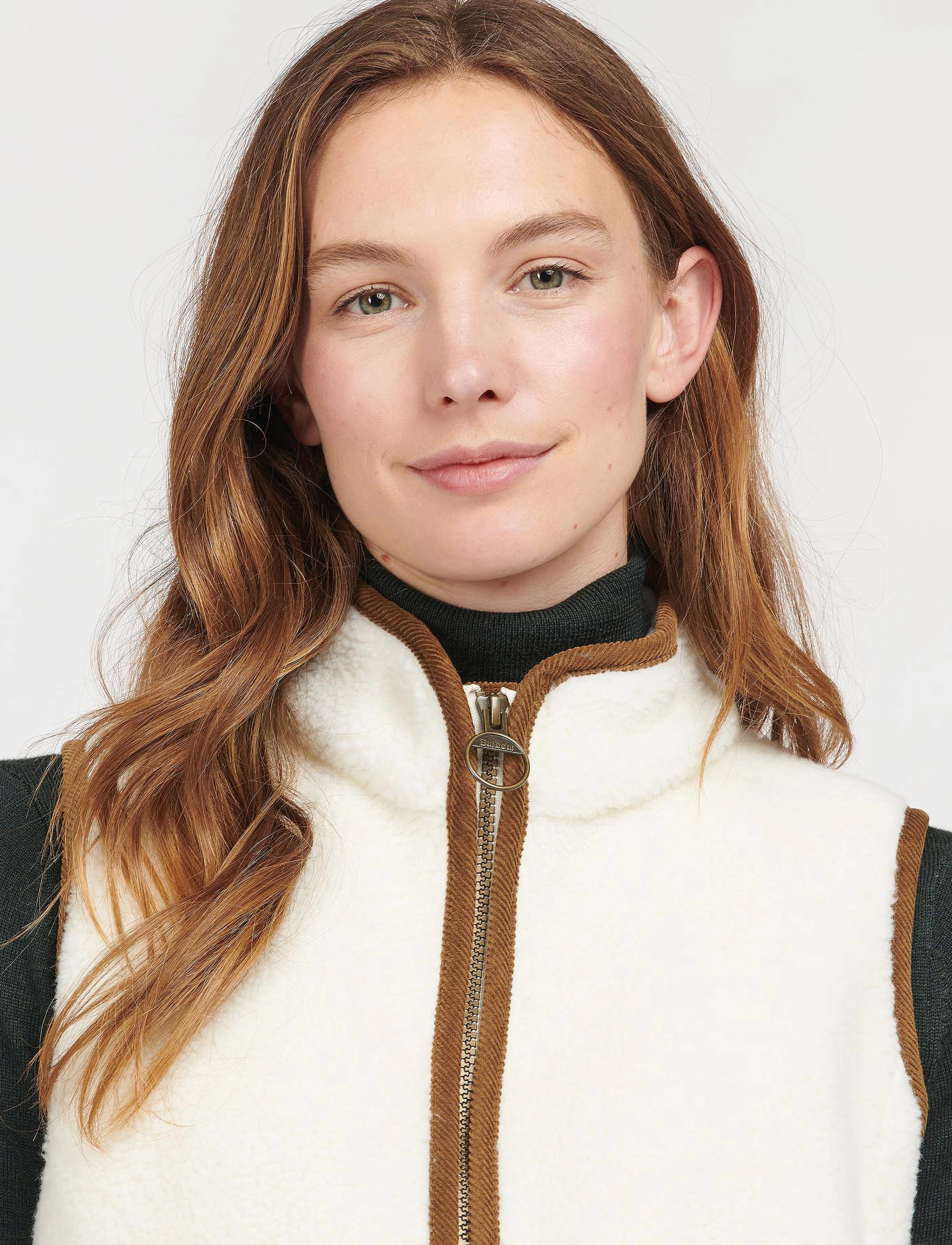 Barbour - Barbour Burford Fleece Gilet - winter pearl/classic - 4