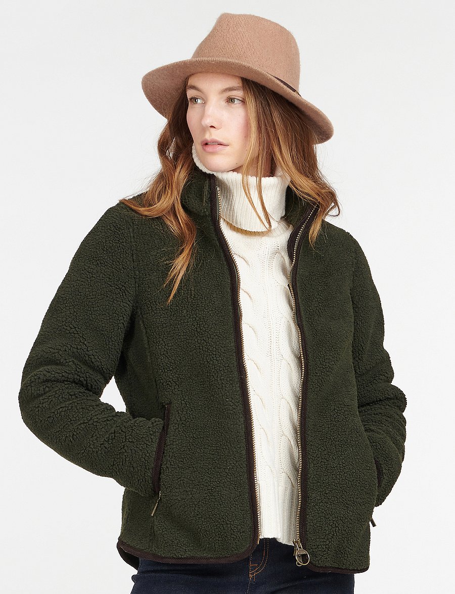 Barbour - Barbour Laven Fleece - fleece og mellemlag - olive/classic - 0