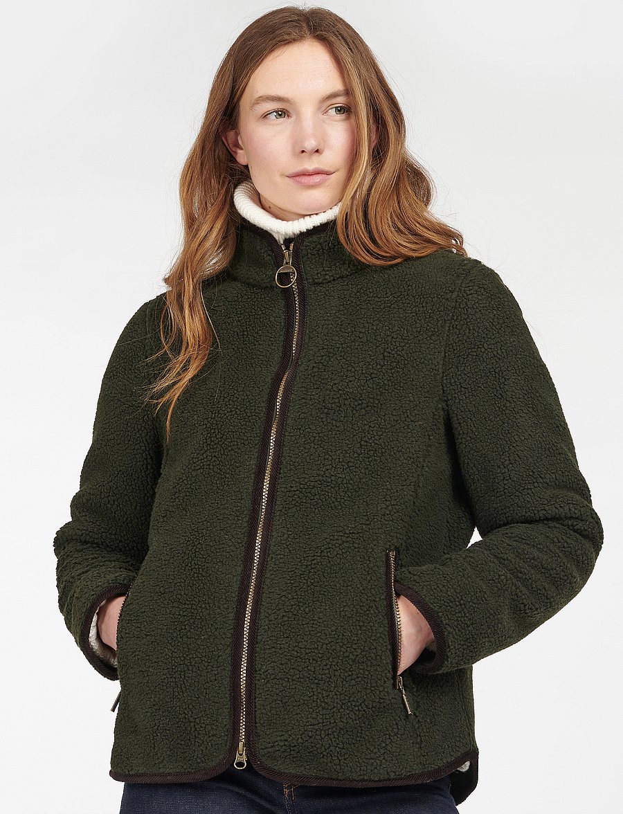 Barbour - Barbour Laven Fleece - fleece og mellemlag - olive/classic - 3