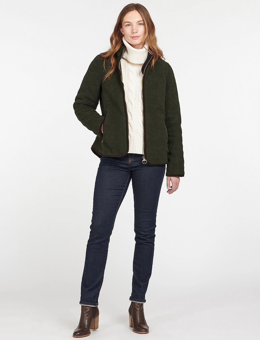 Barbour - Barbour Laven Fleece - fleece og mellemlag - olive/classic - 5