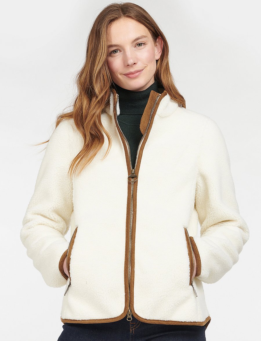 Barbour - Barbour Laven Fleece - winter pearl/classic - 0