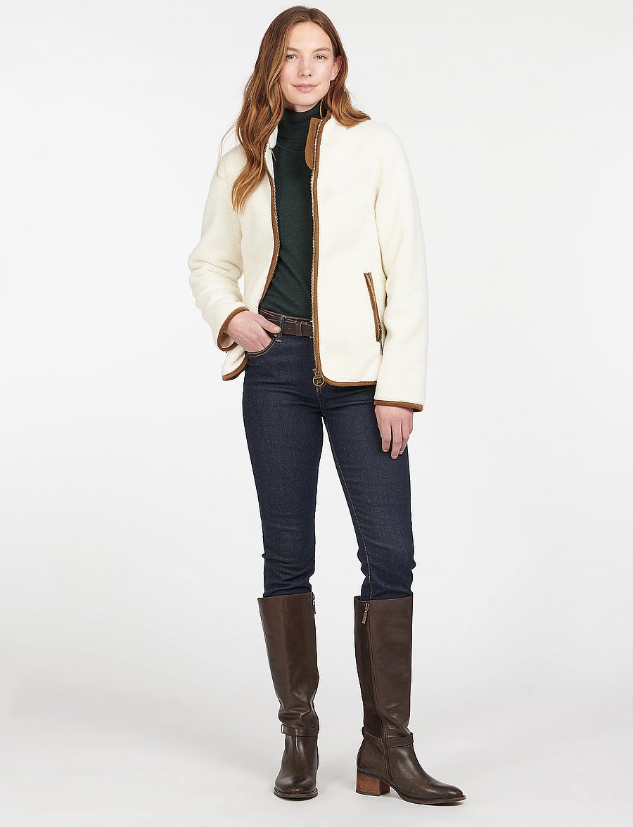 Barbour - Barbour Laven Fleece - winter pearl/classic - 4