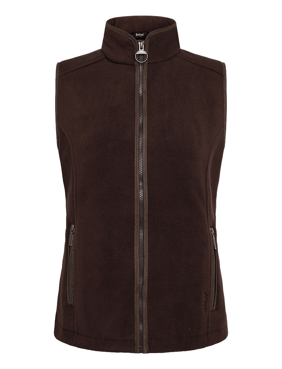 Barbour - Barbour Country Colton Fleece Gilet - teddy-vestid - fig - 0