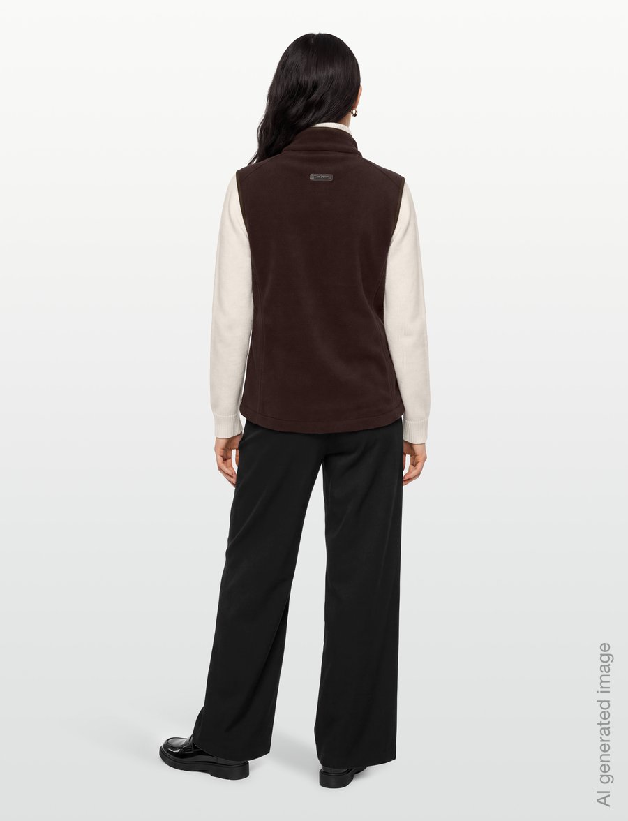Barbour - Barbour Country Colton Fleece Gilet - fleece & teddy vests - fig - 4