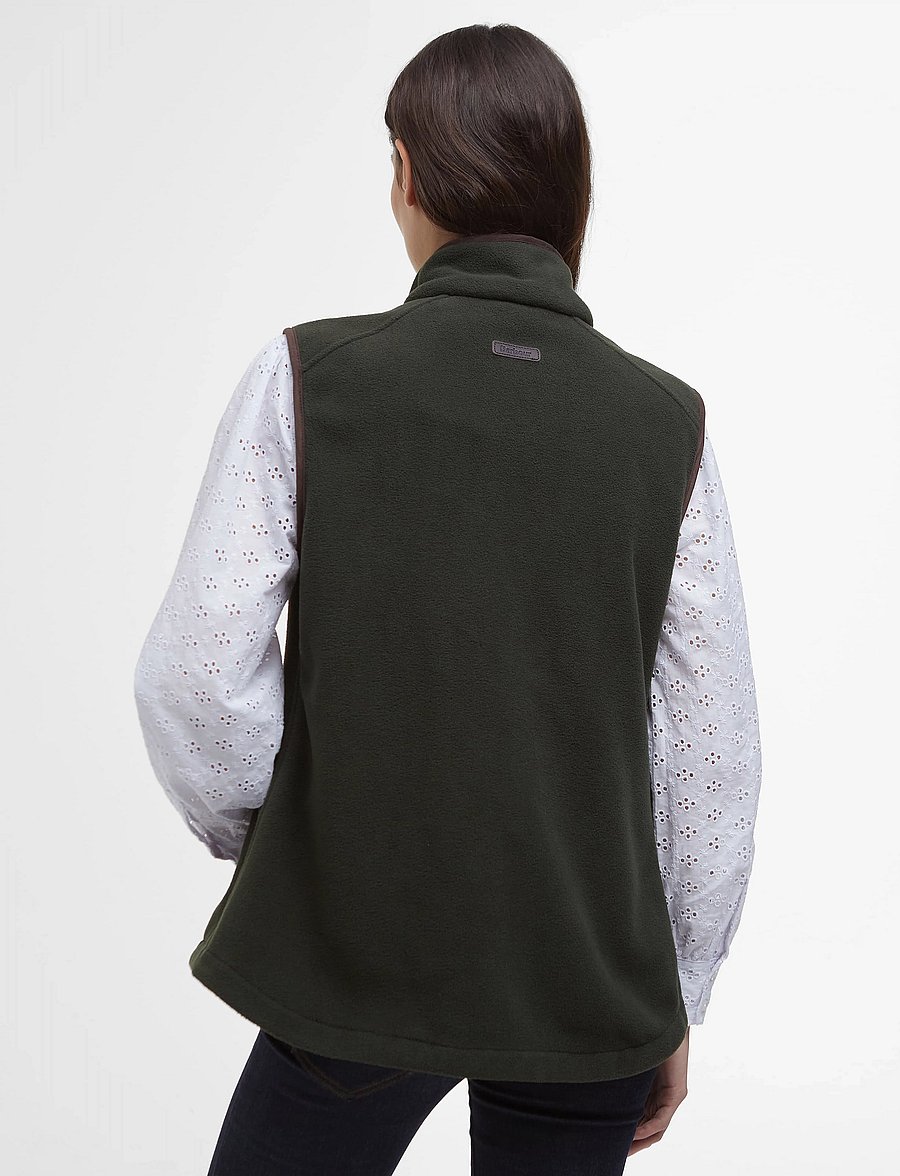 Barbour - Barbour Country Gilet - fleece- und teddy-westen - sage - 4