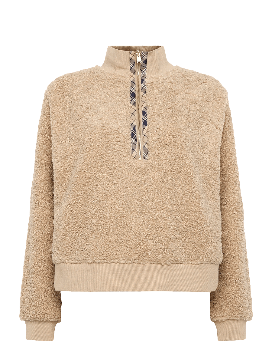Barbour - Barbour Fawne Fleece - warm trench - 0
