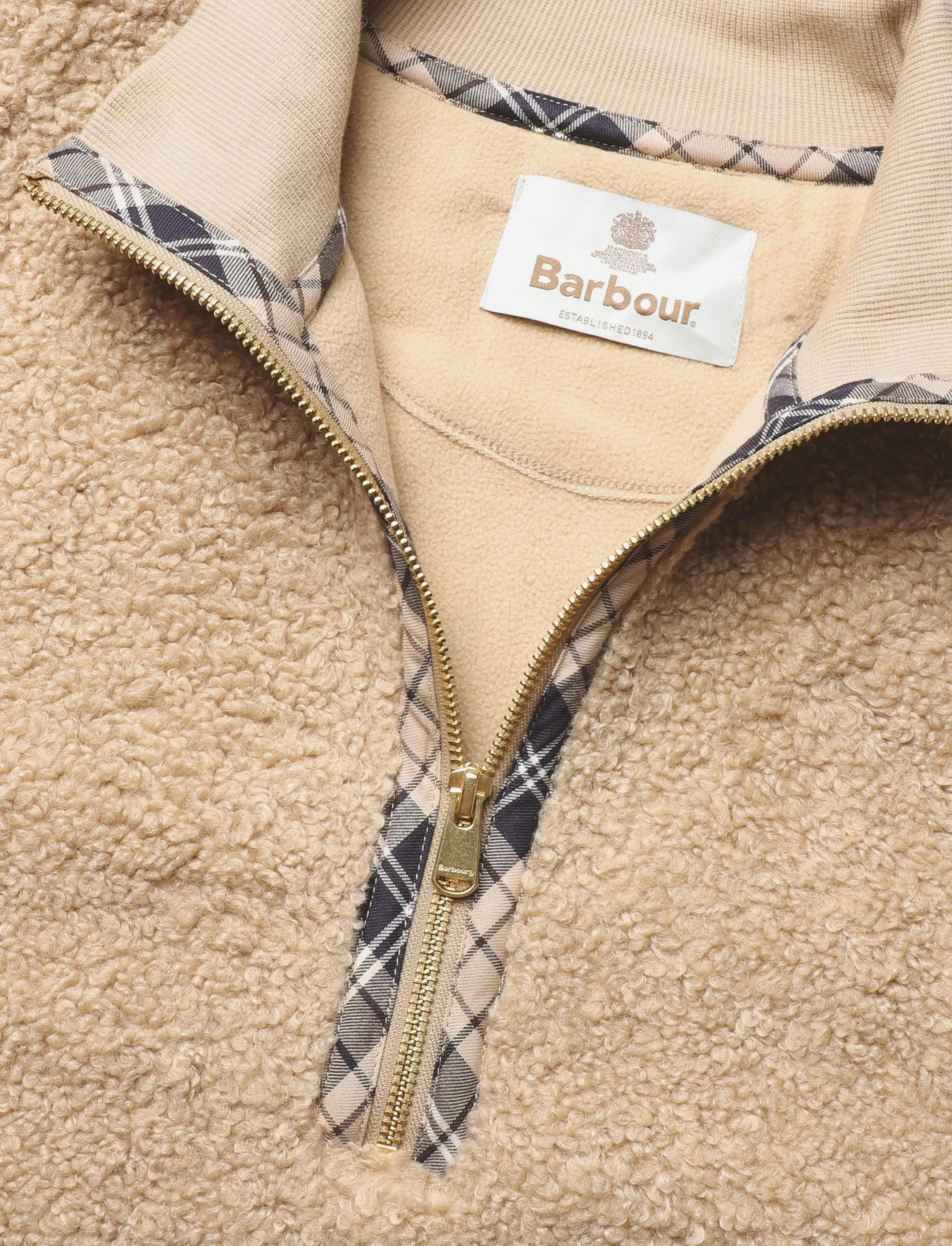 Barbour - Barbour Fawne Fleece - warm trench - 2