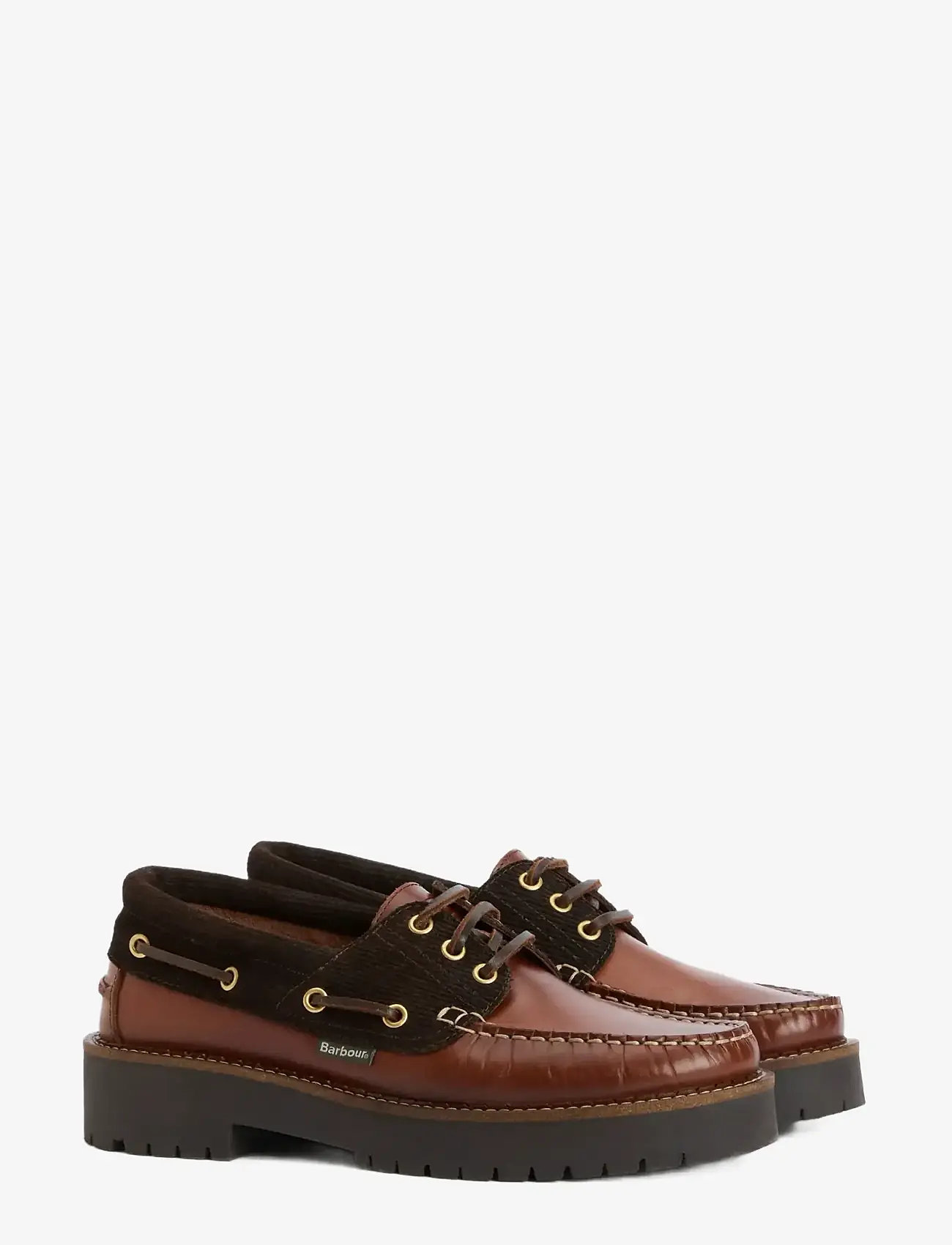 Barbour - Barbour Darras Shoe - boat shoes - dark brown - 1