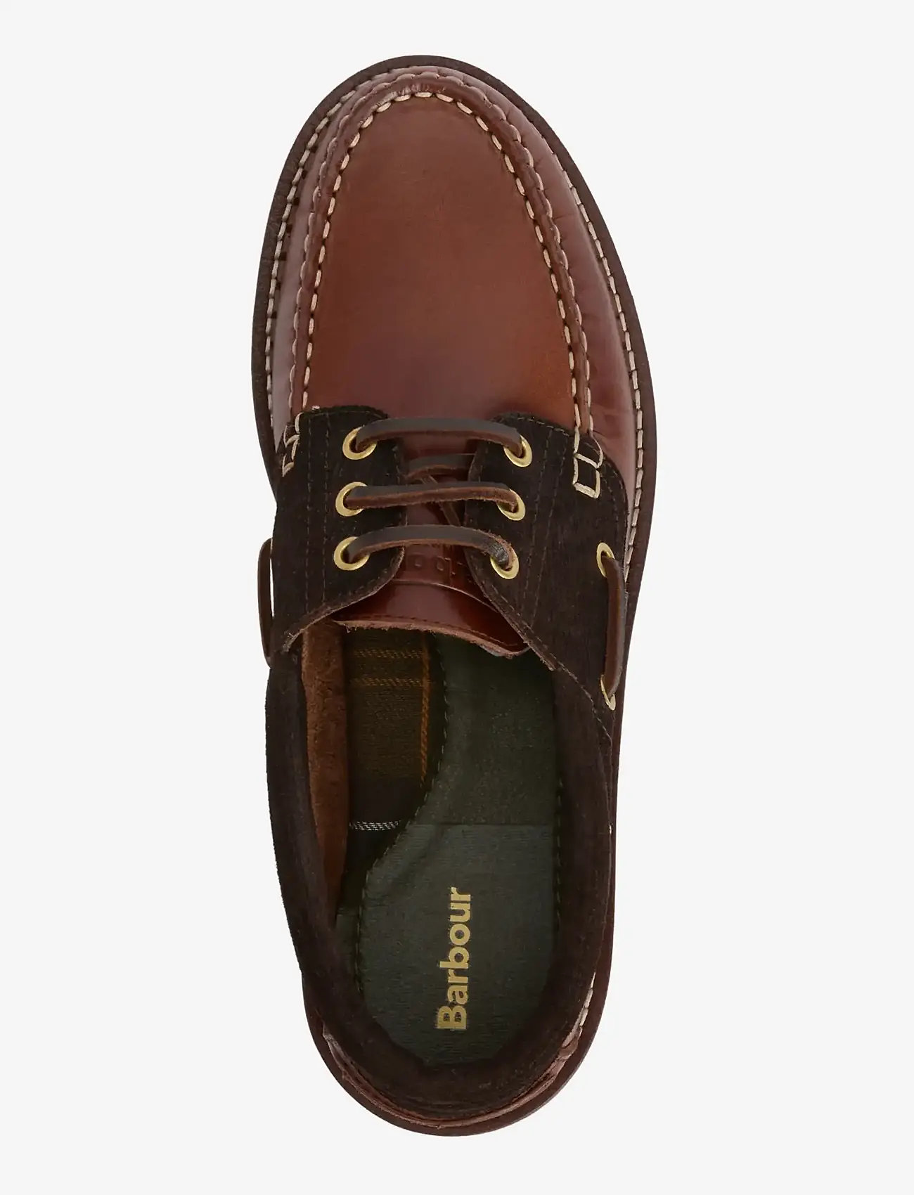 Barbour - Barbour Darras Shoe - boat shoes - dark brown - 4