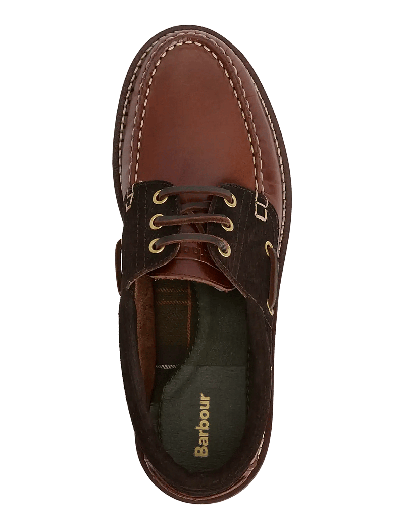 Barbour - Barbour Darras Shoe - bootsschuhe - dark brown - 4